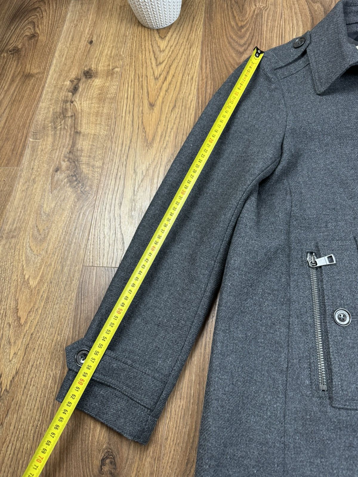 Burberry Wool duffle coat Burberry Nova Check original luxury item Size US L / EU 52-54 / 3 - 6 Thumbnail