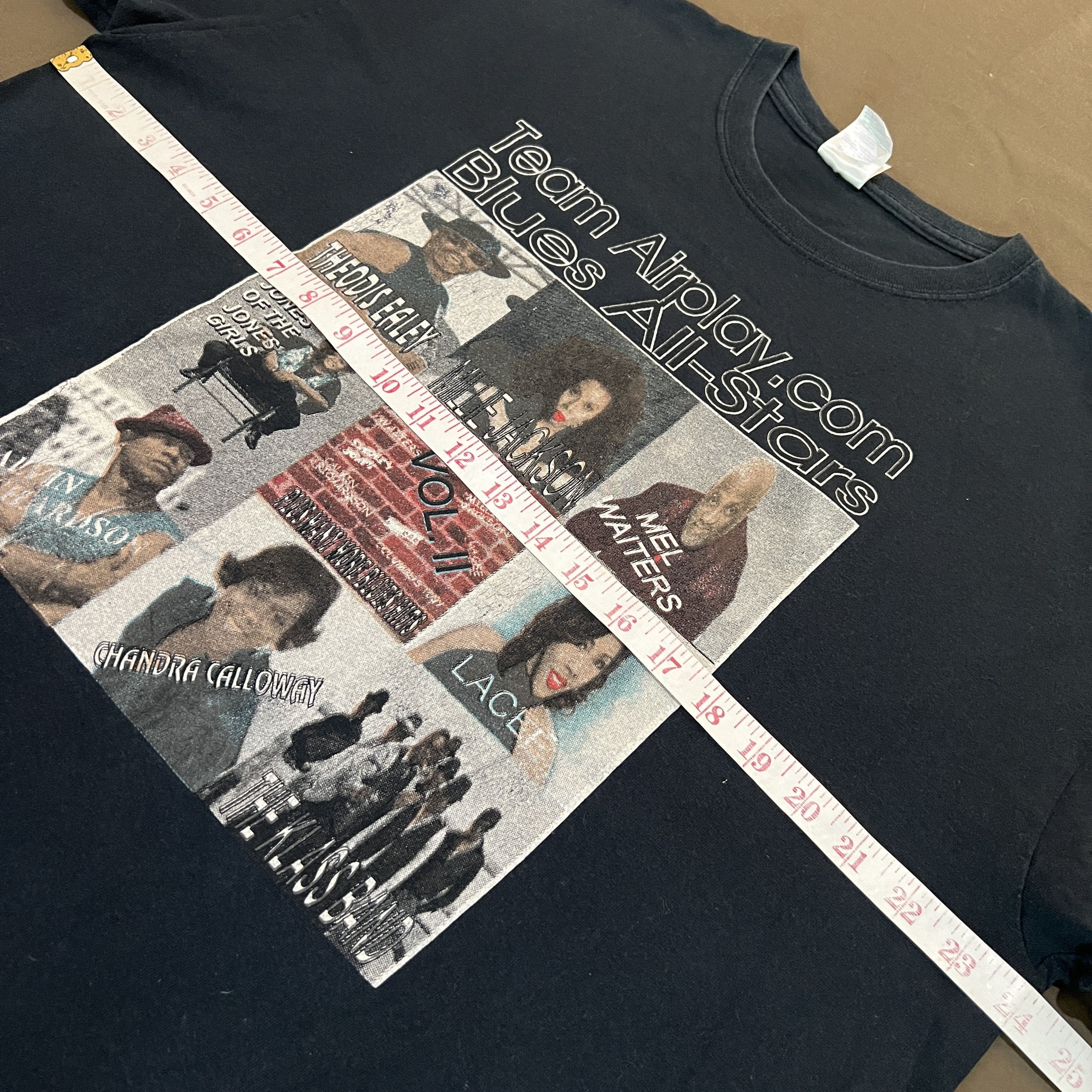 Rap Tees Vintage Y2K Blues All Stars Millie Jackson Faded Soul R&B Size US XL / EU 56 / 4 - 7 Thumbnail