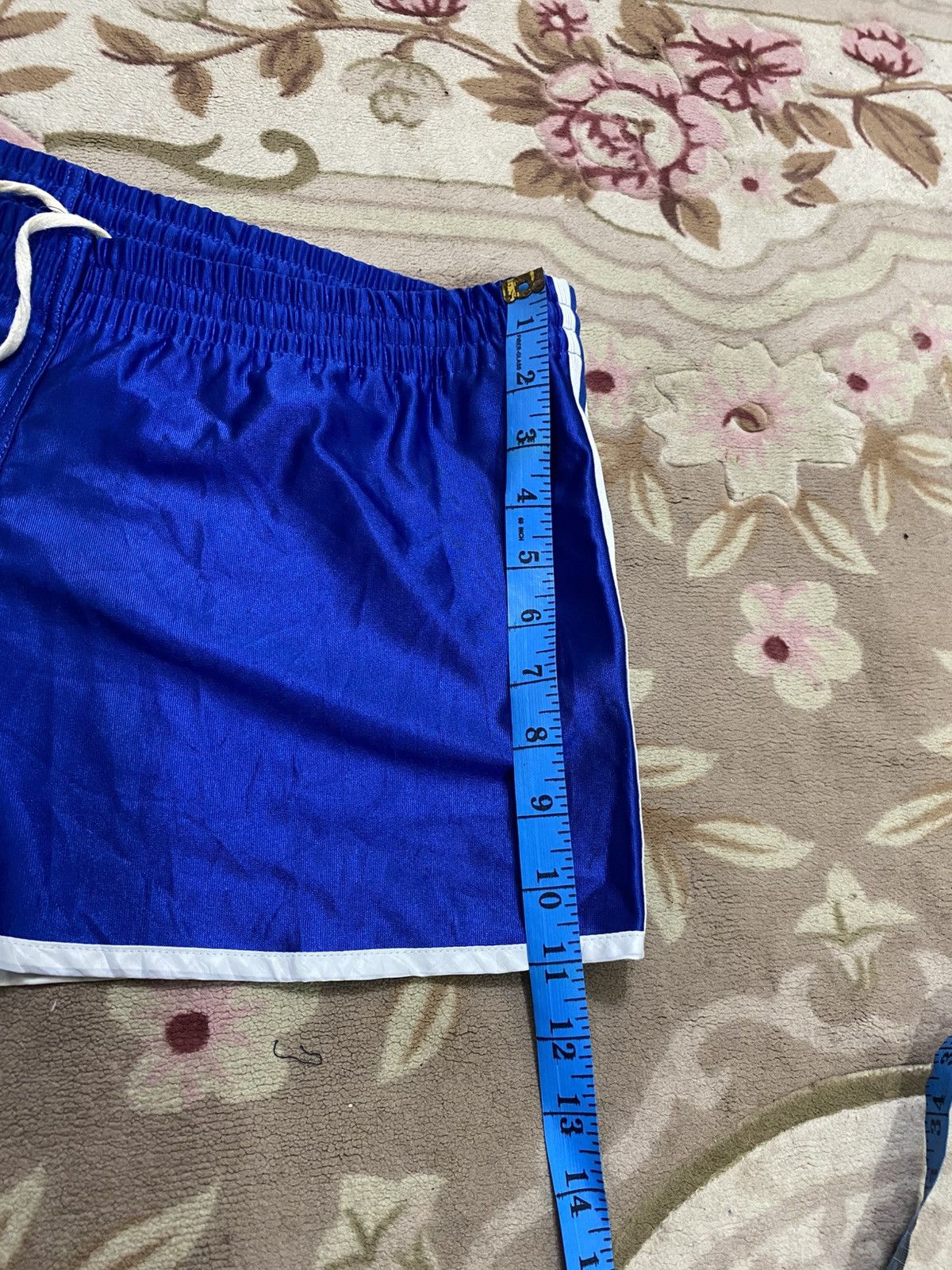 Adidas × Vintage Vintage adidas blue shorts pocket very rare Size US 34 / EU 50 - 11 Thumbnail