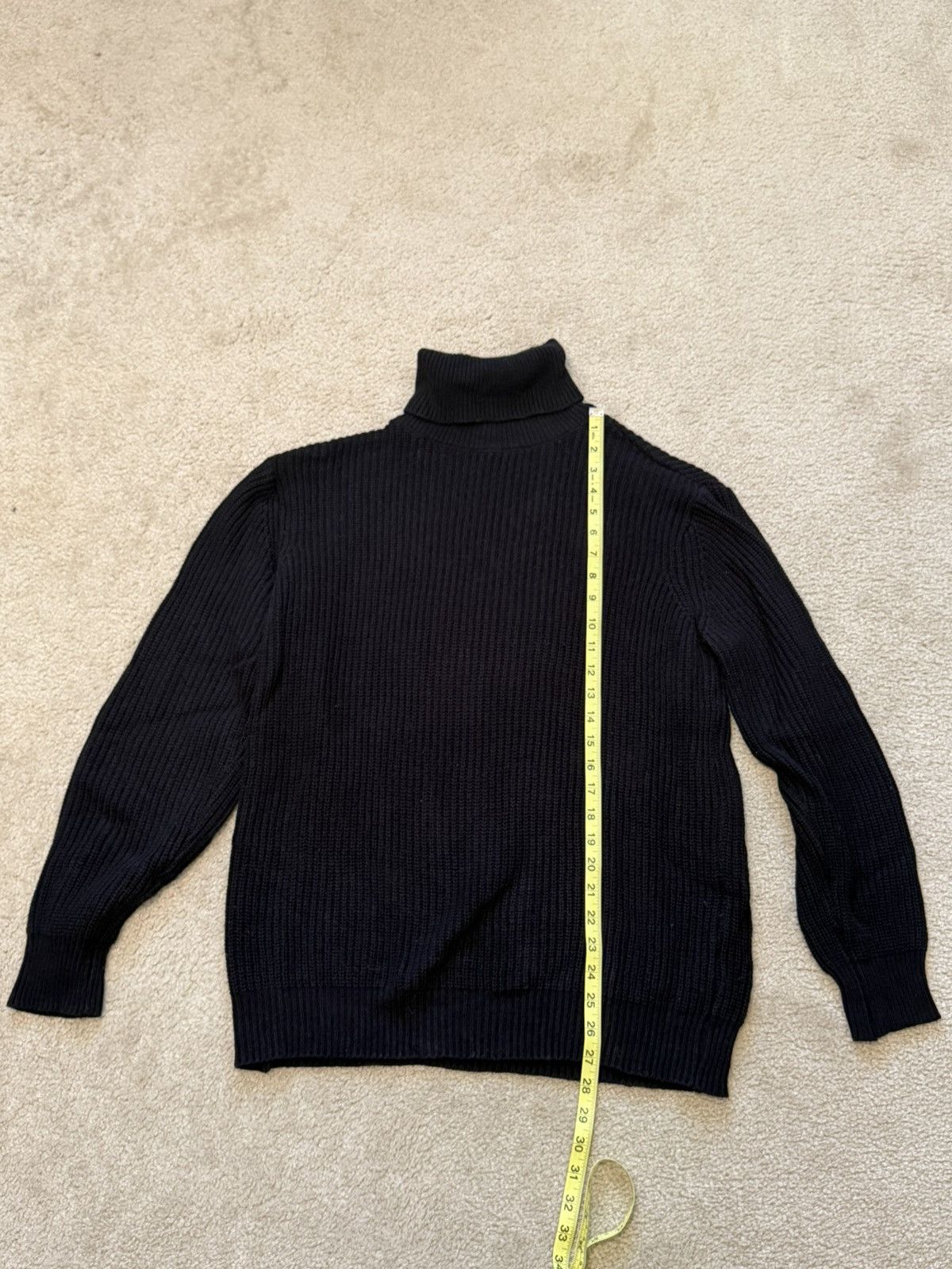 Forever 21 Forever 21 Black Turtleneck Sweater Size US L / EU 52-54 / 3 - 2 Thumbnail