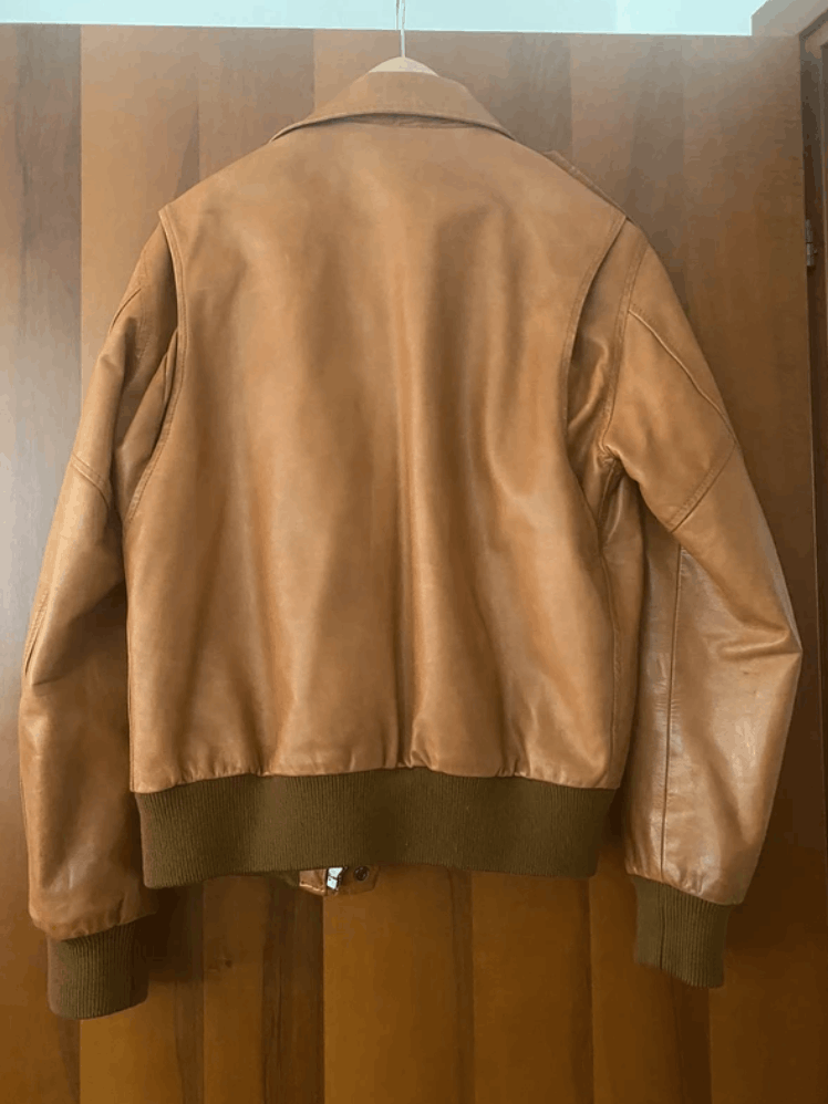 Maison Margiela MAISON MARGIELA Jacket Leather Iconic Aviator Coat Bomber Size US S / EU 44-46 / 1 - 2 Thumbnail