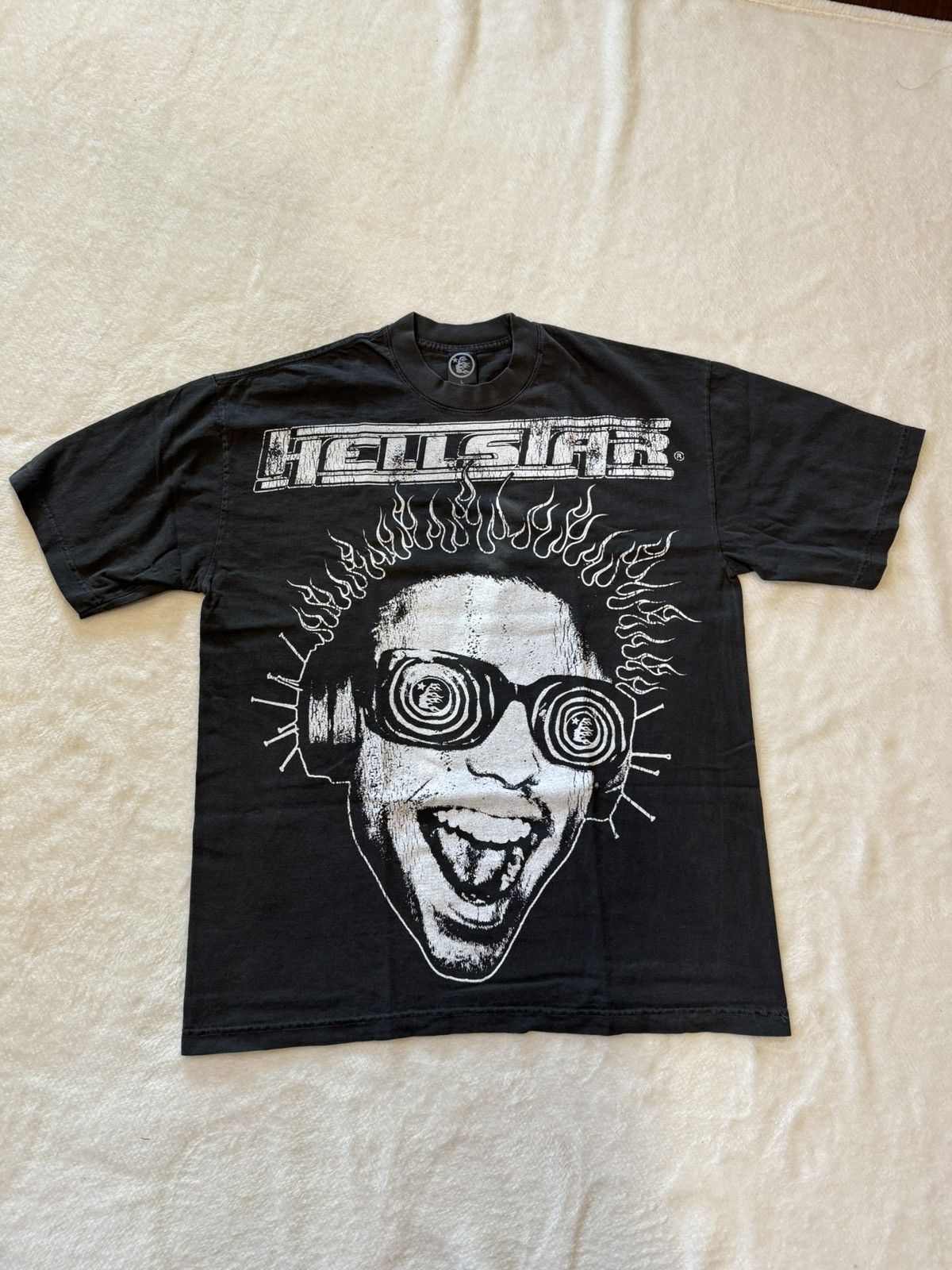 image of Hellstar Rage Tee in Black, Men's (Size Large)