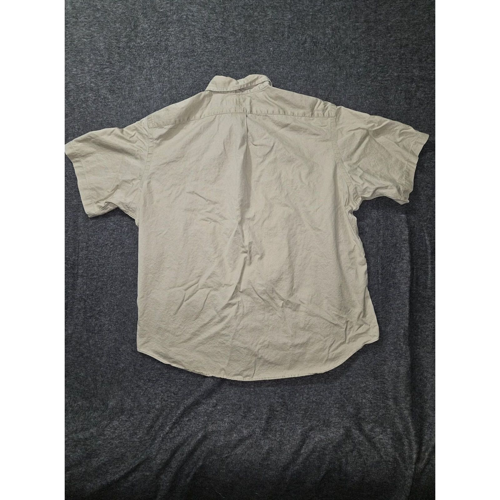Ralph Lauren Ralph Lauren Shirt Mens 2XL Beige Classic Fit Button Down Short Sleeve Pony Size US XXL / EU 58 / 5 - 6 Thumbnail