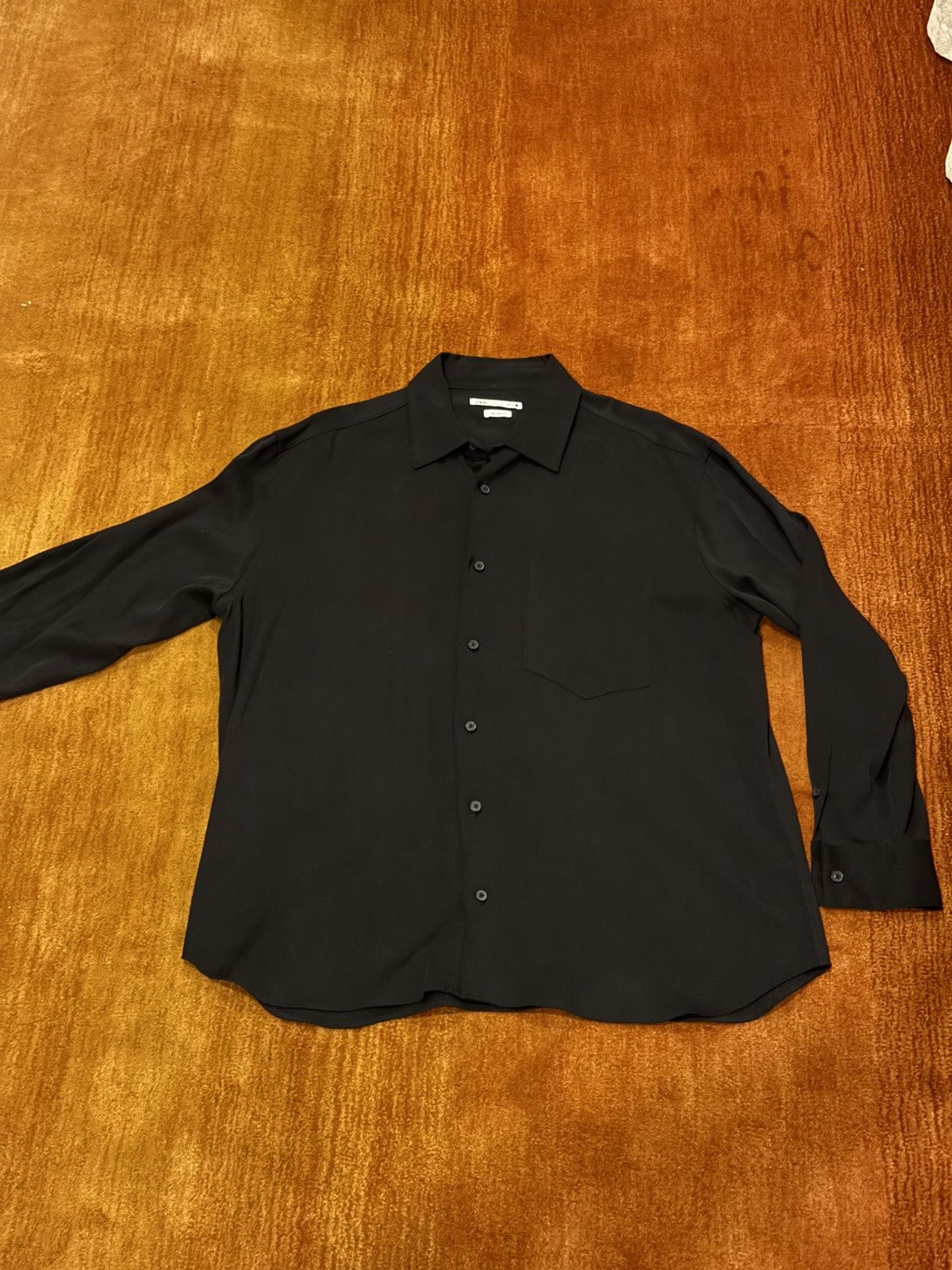 Zara Zara Long Sleeve Button-up Relaxed Fit Size US L / EU 52-54 / 3 - 1 Thumbnail