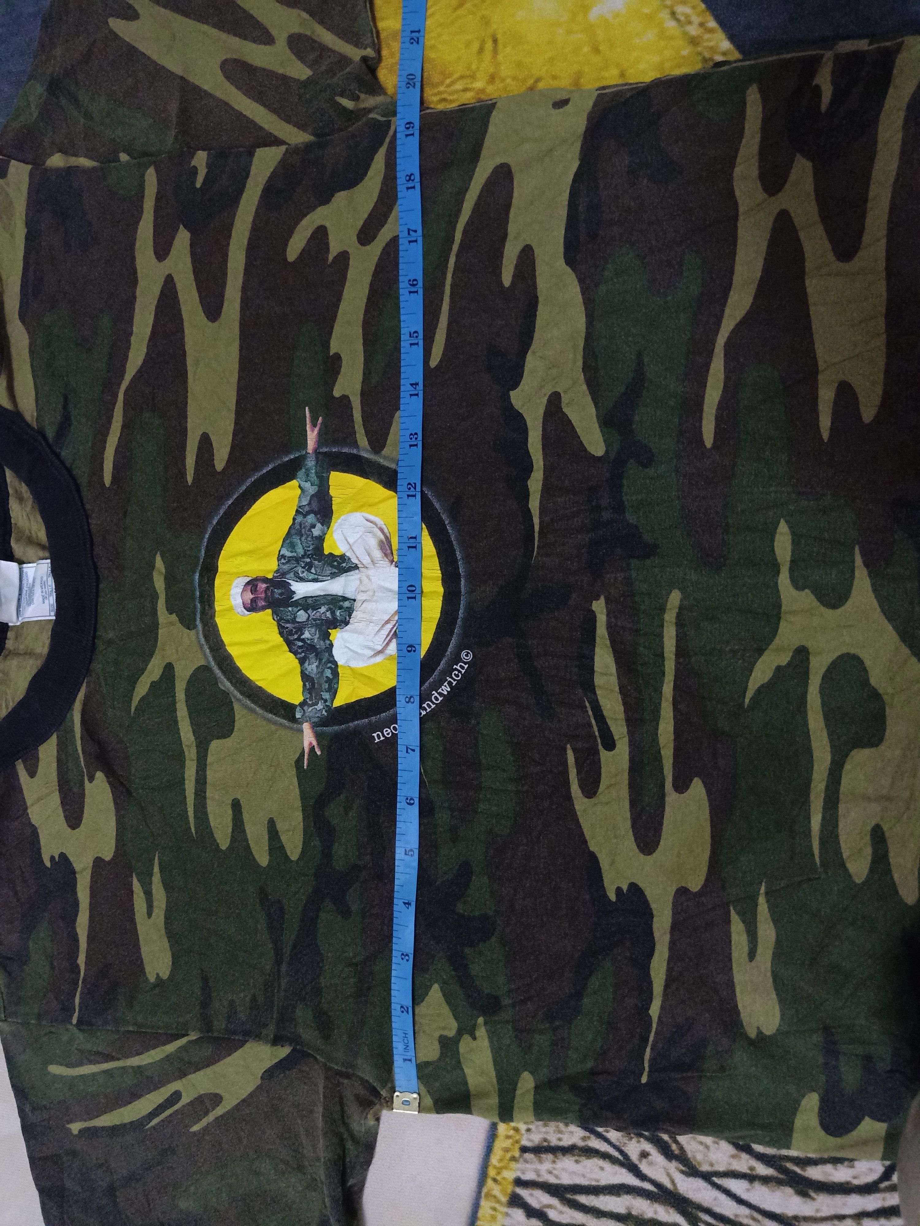 Vintage Vtg Osama Ben Laden Tee Camo Size US M / EU 48-50 / 2 - 4 Thumbnail