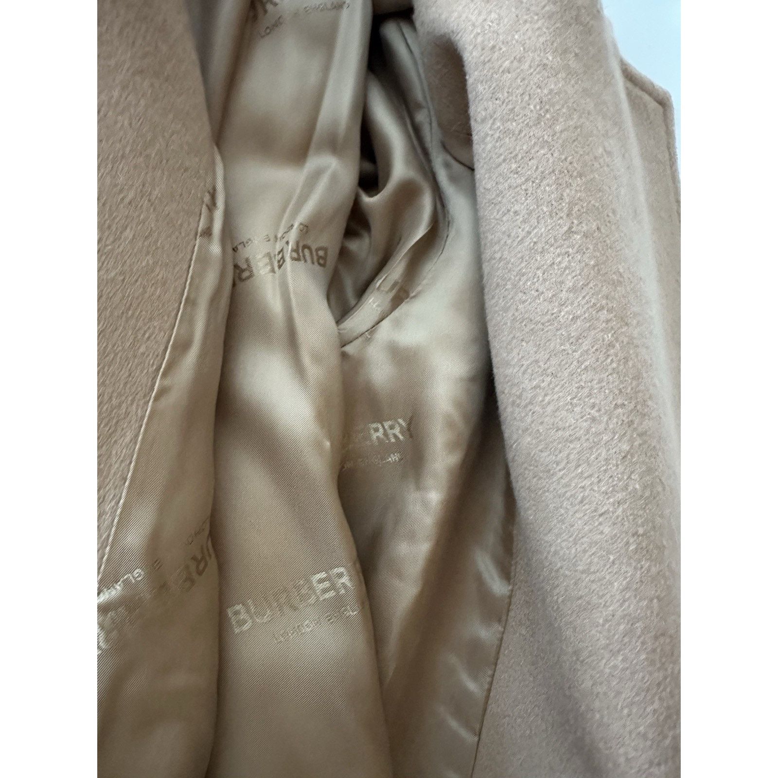 Burberry Burberry Wool/Cashmere Camel Jacket 10 US 8073327 Size L / US 10 / IT 46 - 10 Thumbnail
