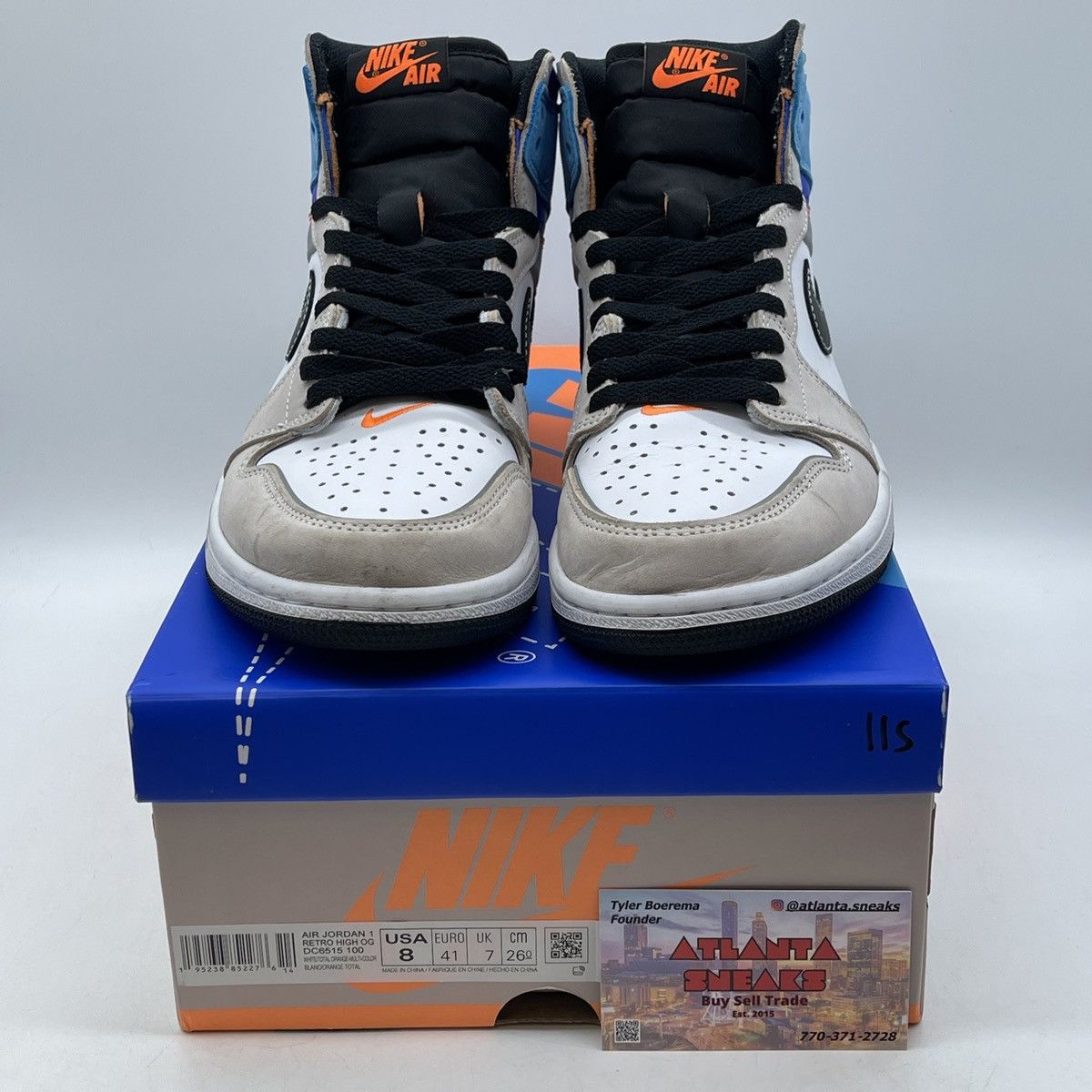 Jordan Brand Air Jordan 1 high high prototype Size US 8 / EU 41 - 2 Thumbnail