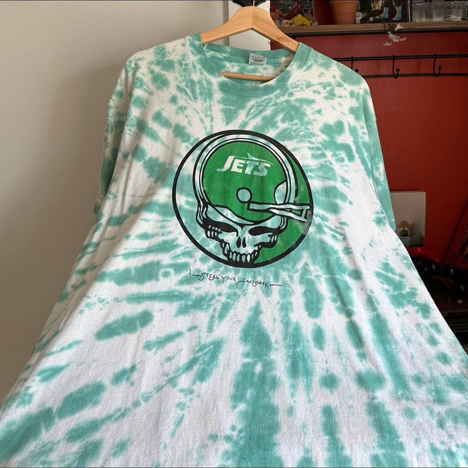 image of Band Tees x Grateful Dead Vintage Grateful Dead Jets Shirt, Men's (Size XL)