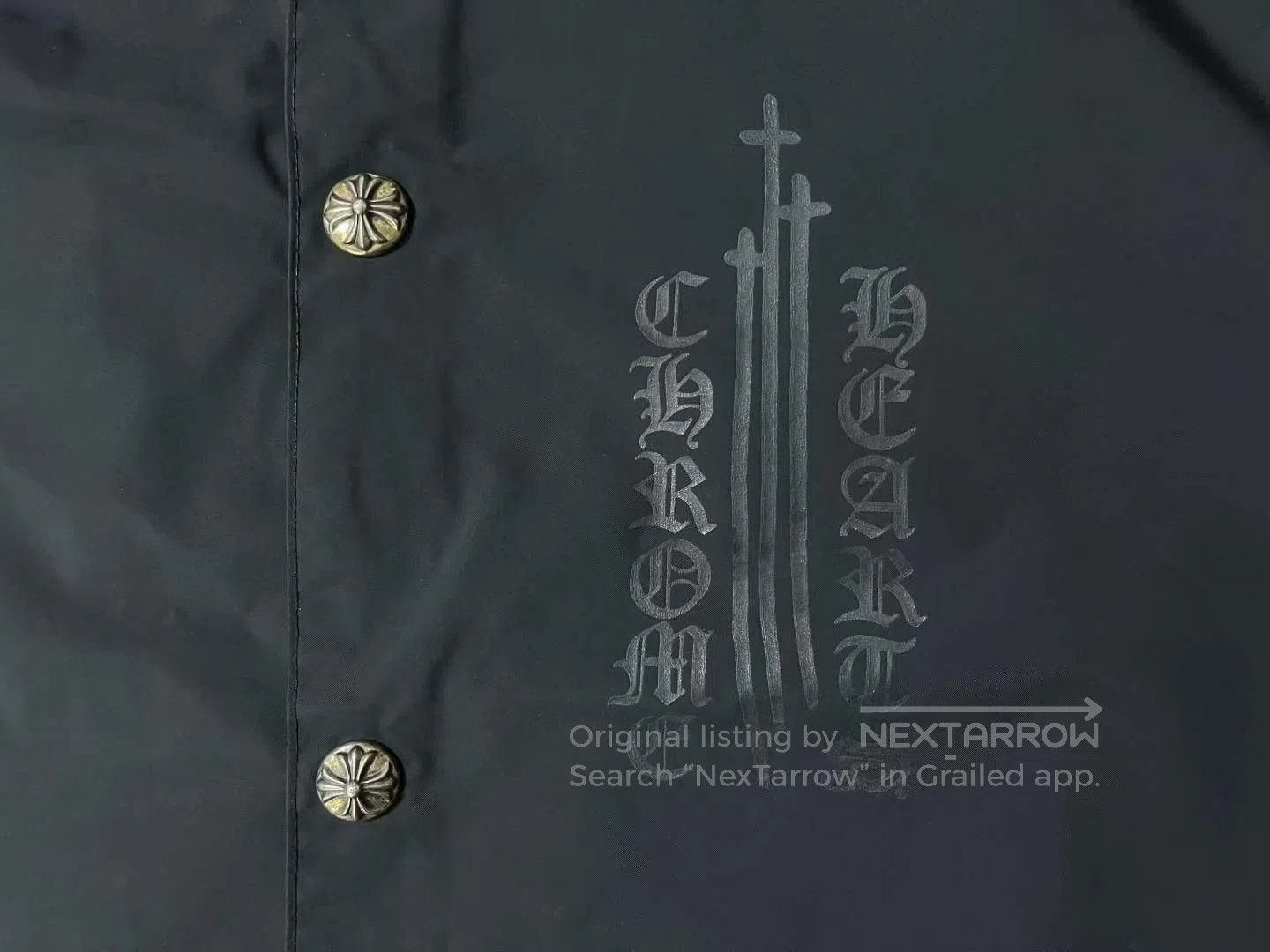 Chrome Hearts CHROME HEARTS Coaching Jacket| Size US M / EU 48-50 / 2 - 2 Thumbnail