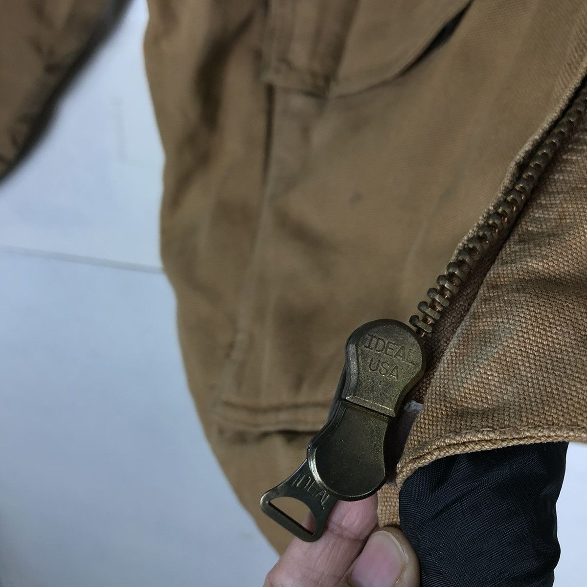 Carhartt 🔥80’s Vintage Chore Detroit Duck Canvas Carhartt USA Cargo Size US L / EU 52-54 / 3 - 16 Thumbnail