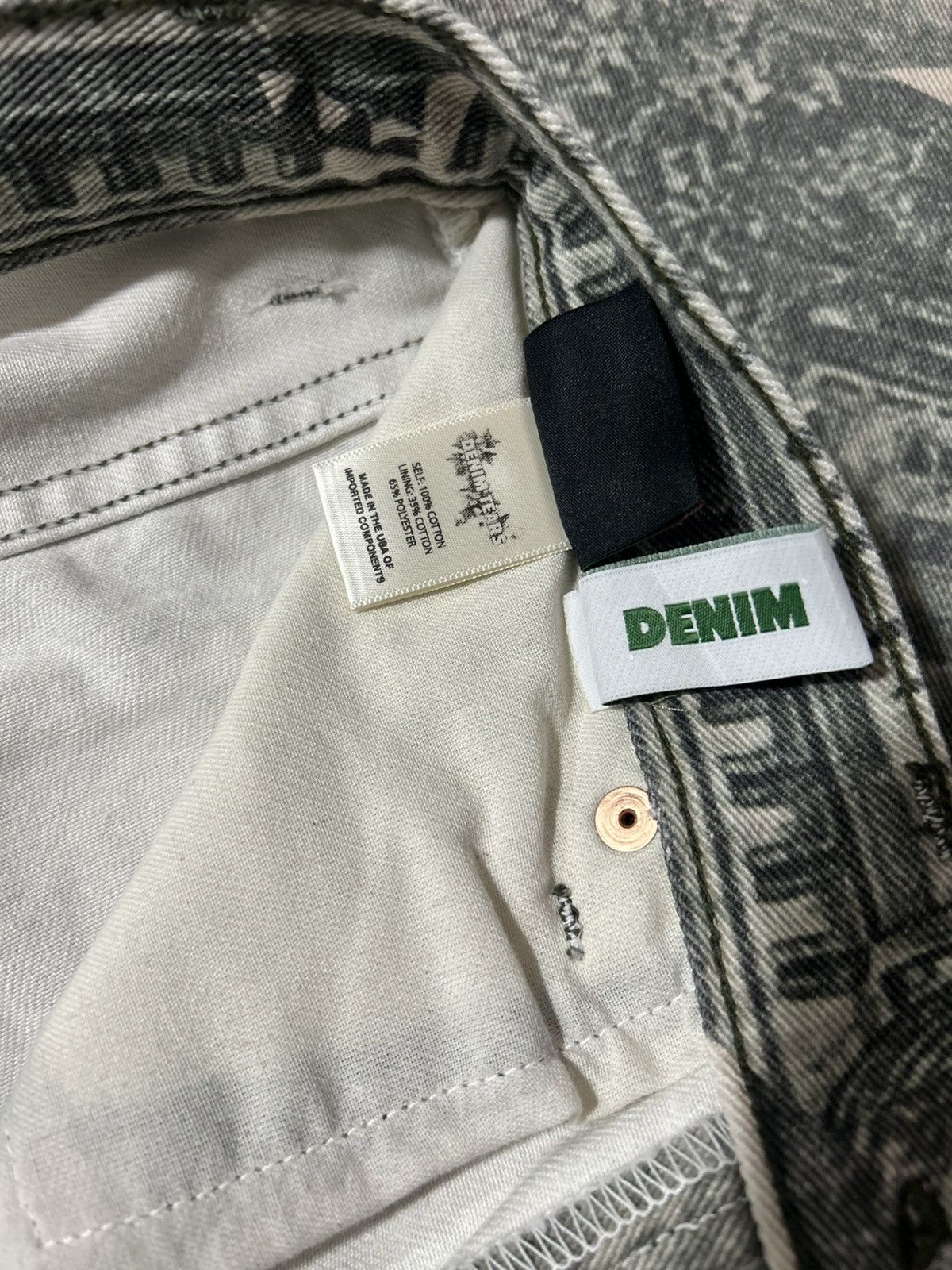 DENIM TEARS Denim Tears C.R.E.A.M Jeans Size US 31 - 6 Thumbnail