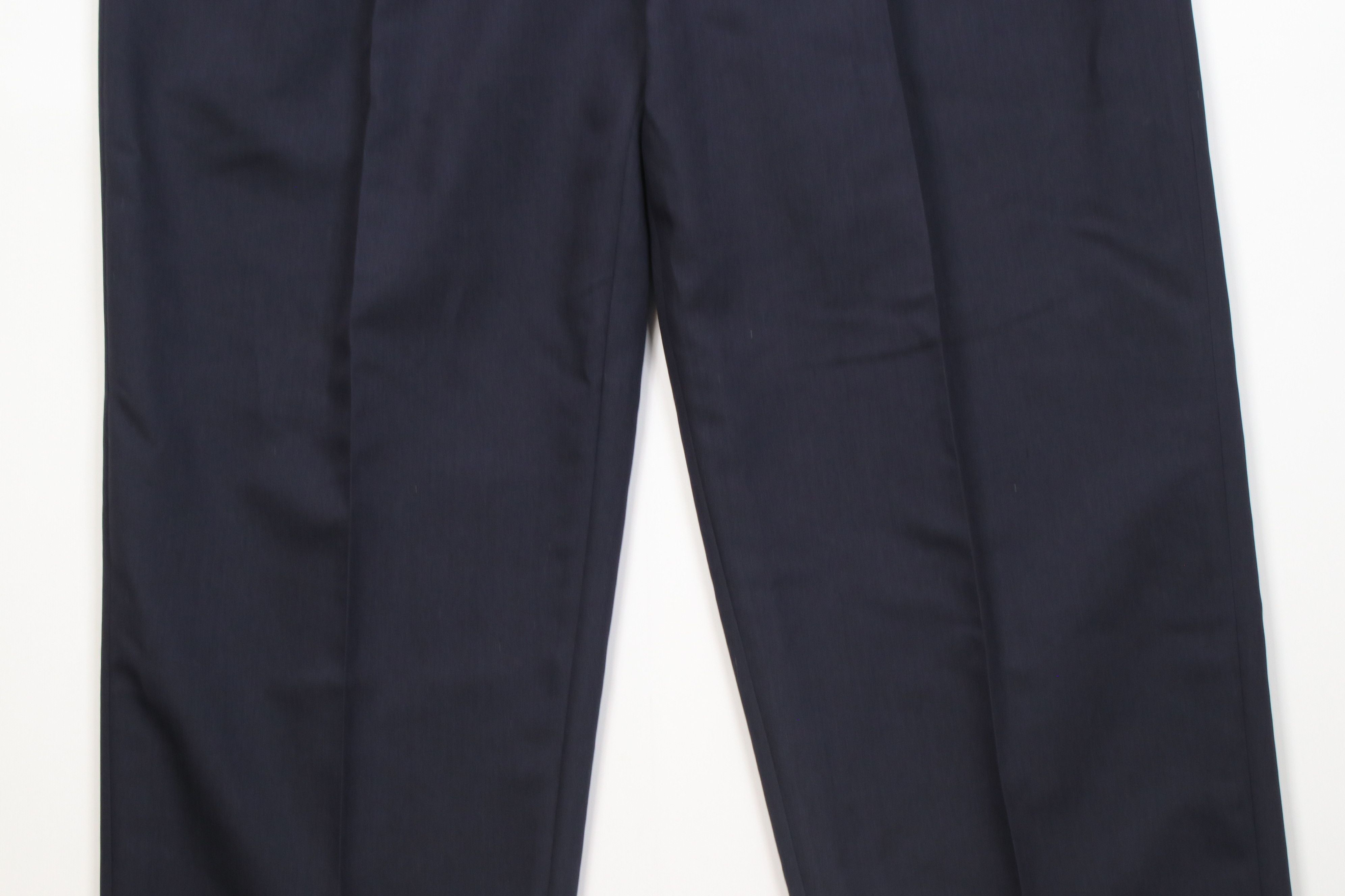 Vintage Vintage 90s Streetwear Gabardine Knit Wide Leg Chino Pants Size US 40 / EU 56 - 3 Thumbnail