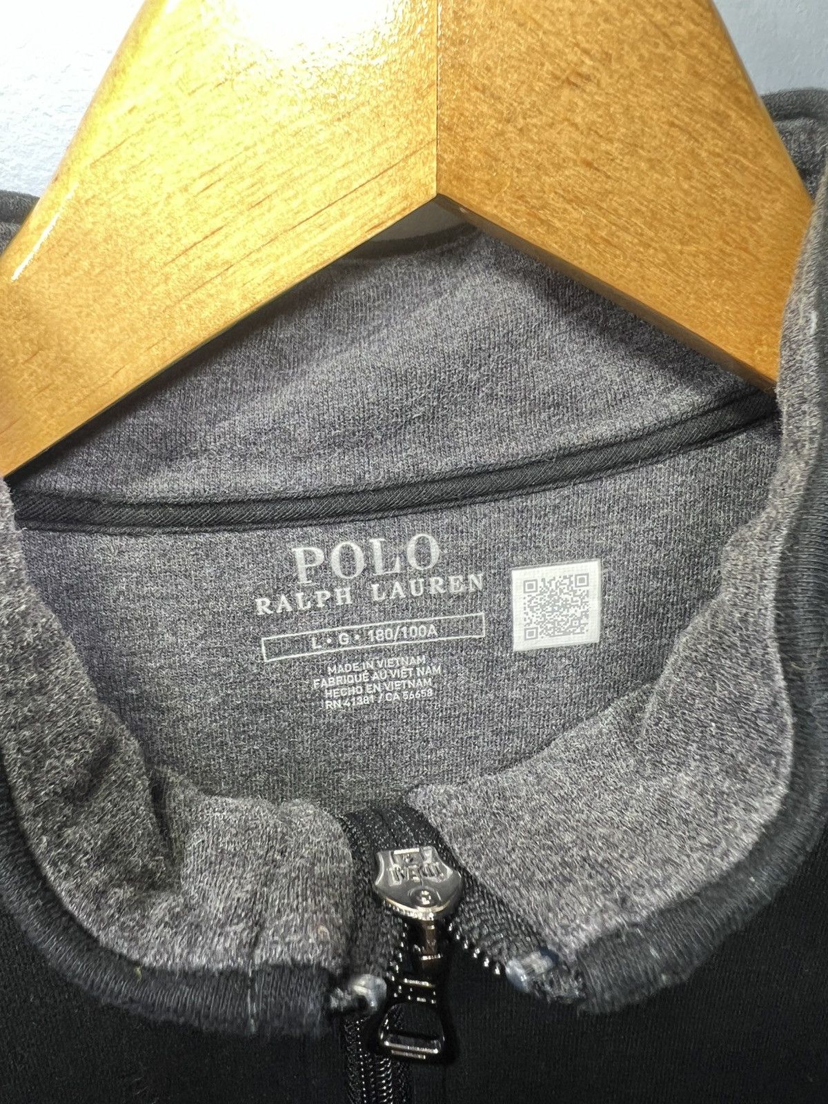 Polo Ralph Lauren Polo Ralph Lauren Sweater sz L Black Quarter Zip Performance Size US L / EU 52-54 / 3 - 3 Thumbnail