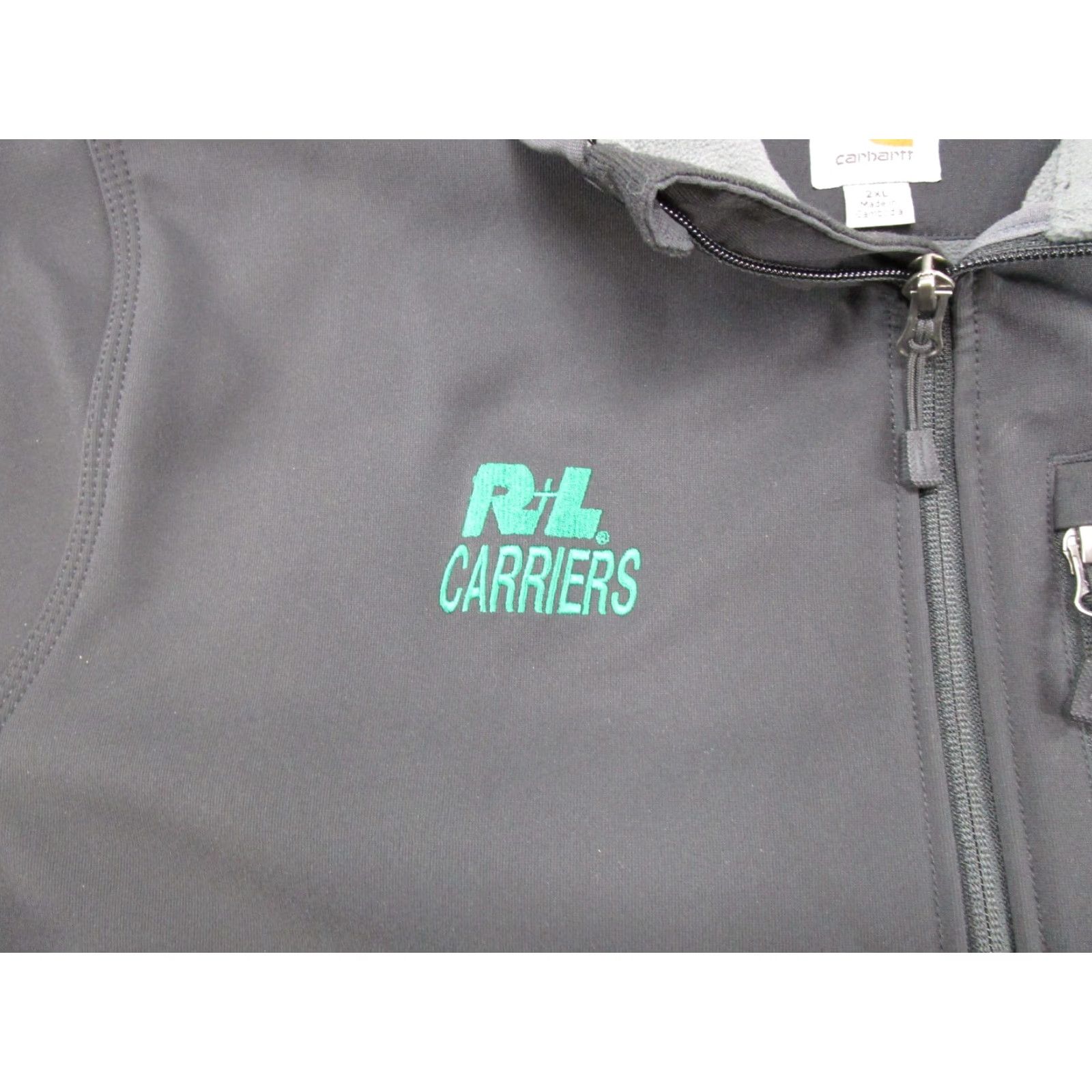Carhartt VINTAGE Carhartt Soft Shell Jacket Mens 2XL Black Fleece Lined Rain Defender Read Size US XXL / EU 58 / 5 - 3 Thumbnail