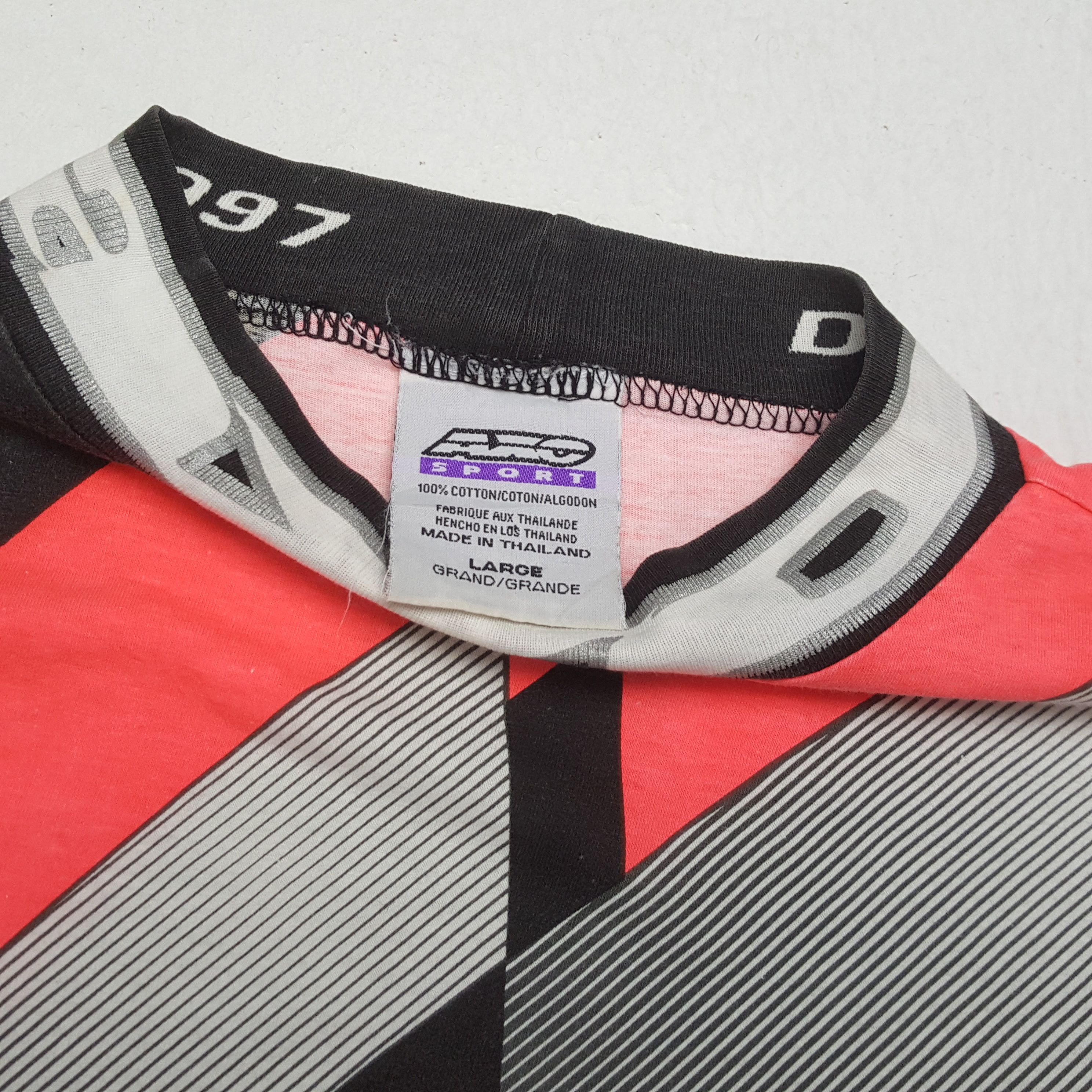 Vintage AXO SPORT Extreme Sports Motocross Style Racing Tshirt Size US XL / EU 56 / 4 - 10 Thumbnail