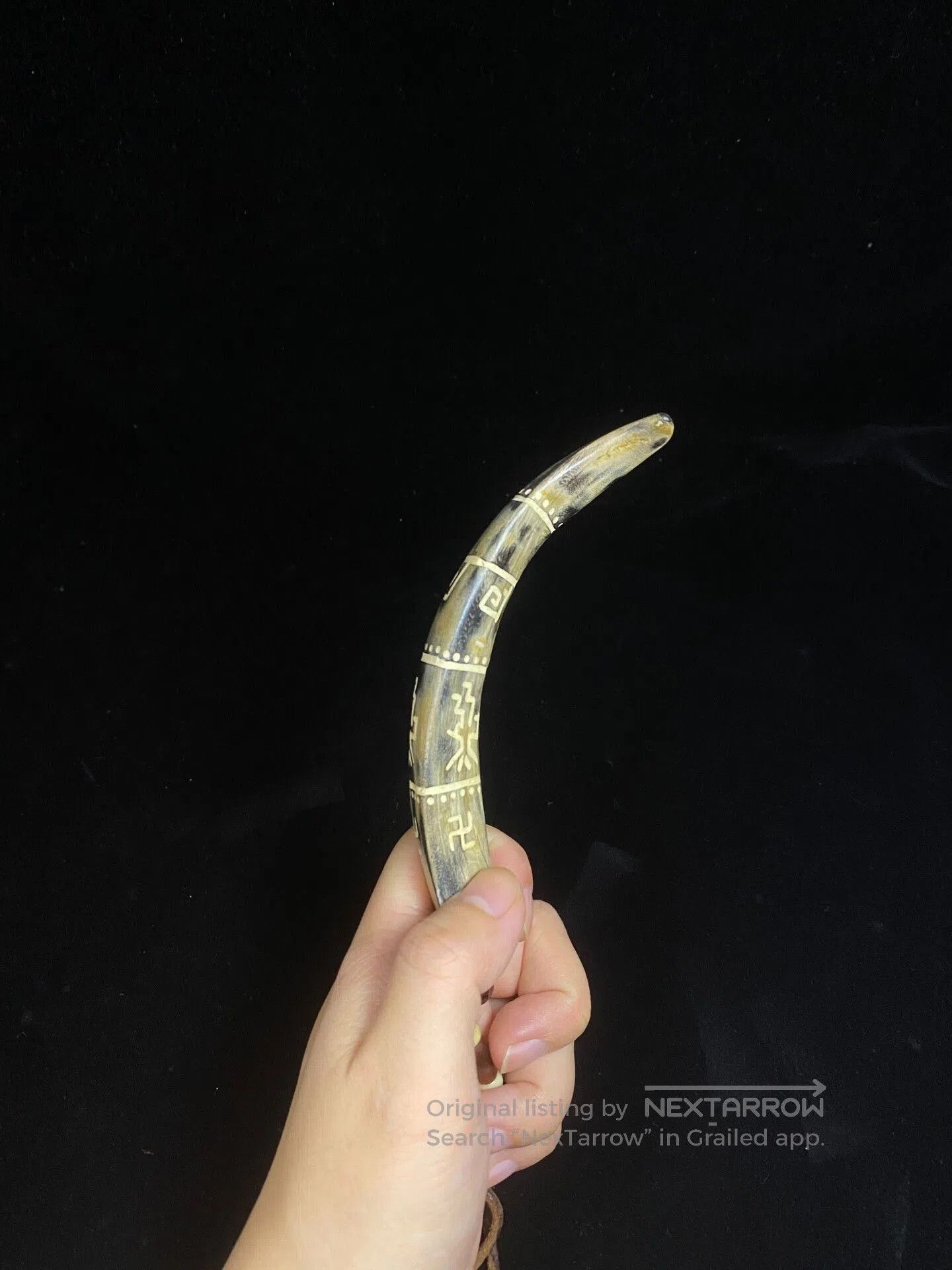 Kapital Kapital Wooden Horn Pendant Necklace. Size ONE SIZE - 9 Thumbnail