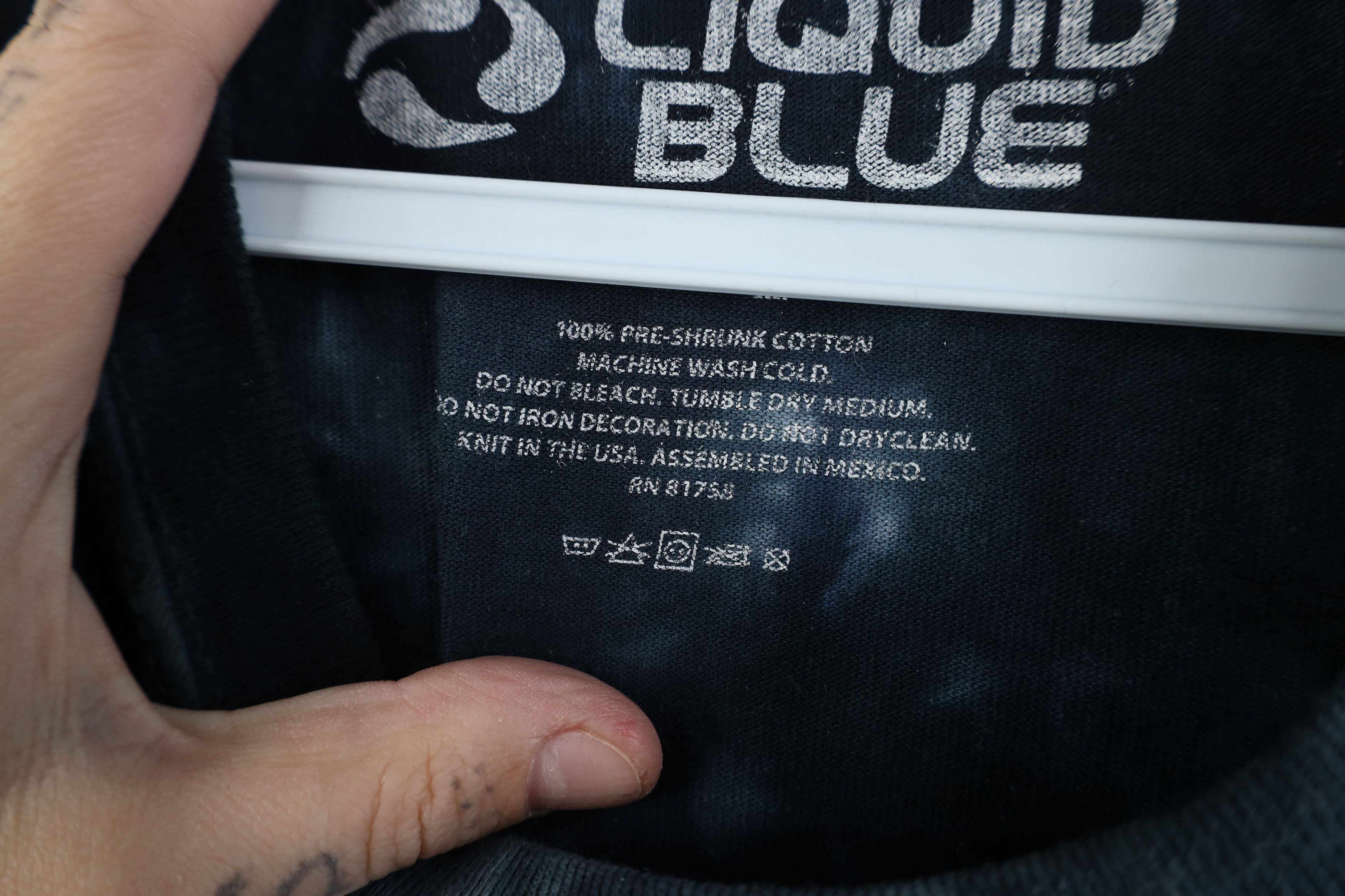 Liquid Blue Y2K Liquid Blue Wash Jimi Hendrix Band T-Shirt Moon Flower Size US L / EU 52-54 / 3 - 12 Thumbnail