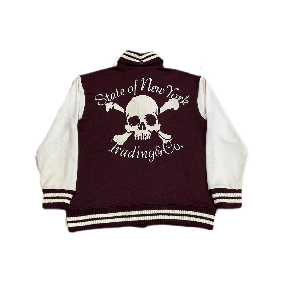 Hysteric Glamour 🔥Sick Y2K Lock Heaven Varsity Jacket Skull Death Head Size US L / EU 52-54 / 3 - 2 Thumbnail