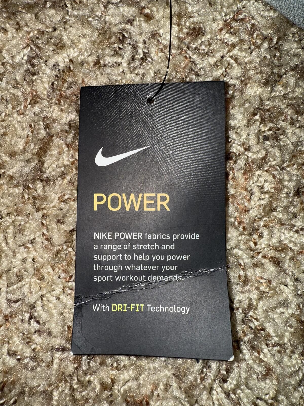Nike Nike Women's Mid Rise Crop Running Fast Plus Size Leggings Size 42" / US 20 - 12 Thumbnail