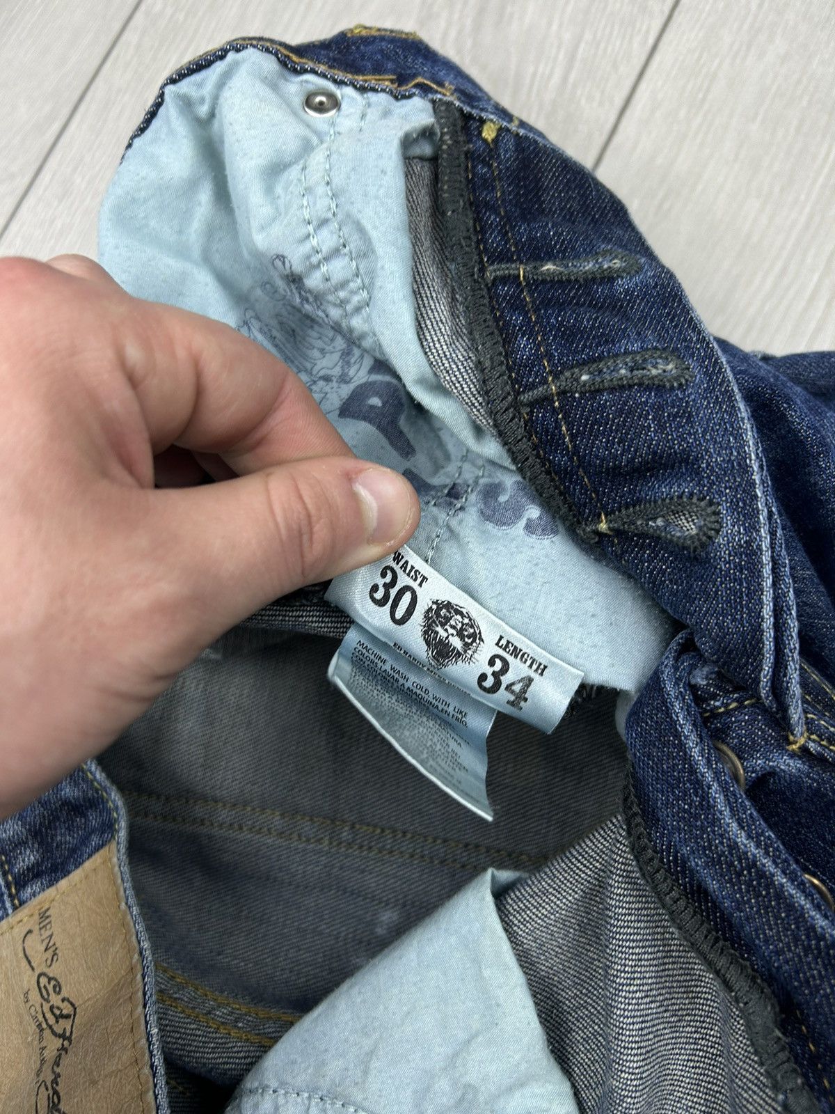 Ed Hardy Vintage Denim Jeans Size 30