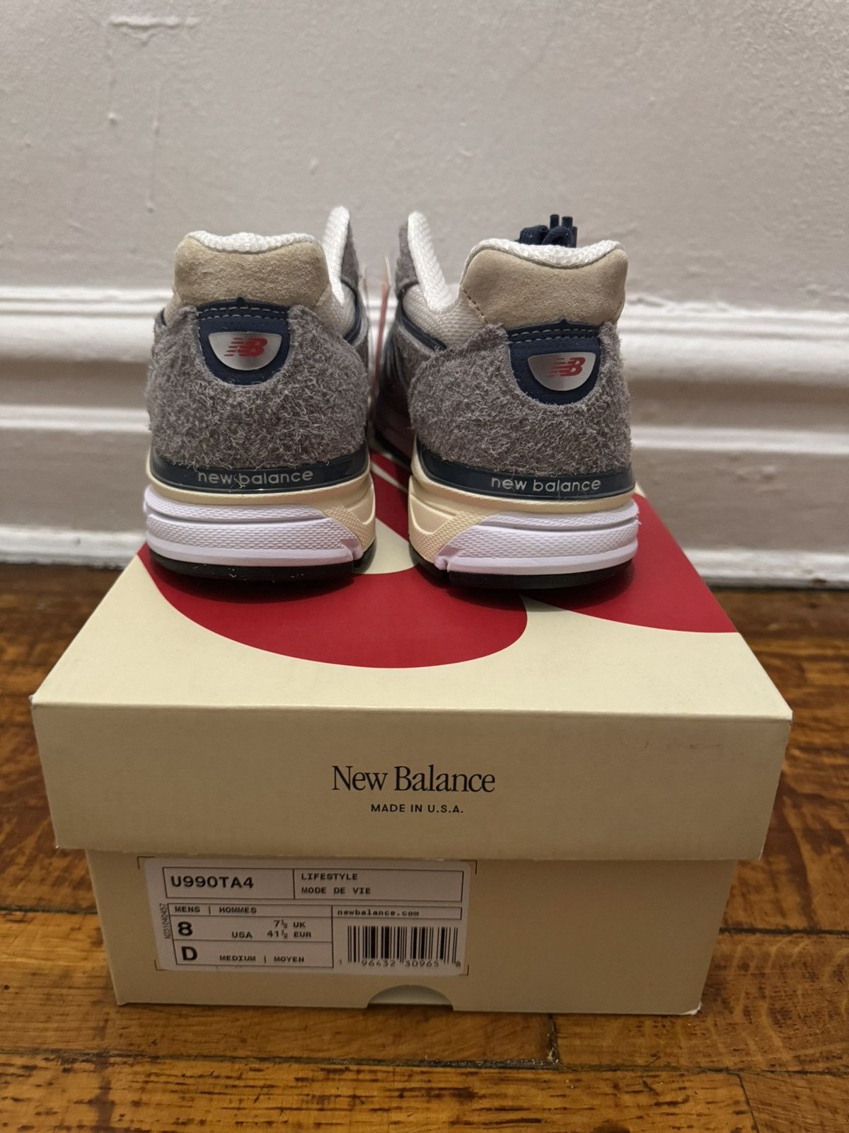 Aime Leon Dore × New Balance Aimé Leon Dore x New Balance MiUSA 990 “Grey Day” Size US 8 / EU 41 - 3 Thumbnail