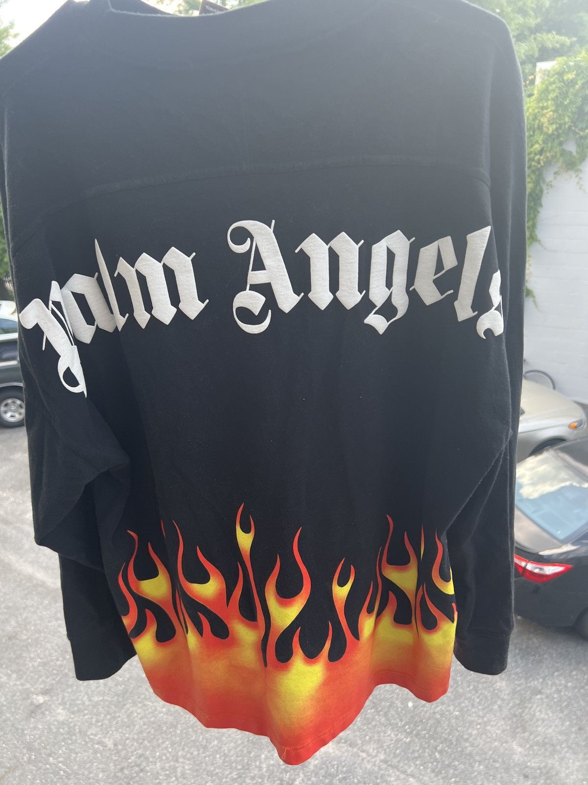 image of Palm Angels Sweatshirt in Black, Men's (Size Small)