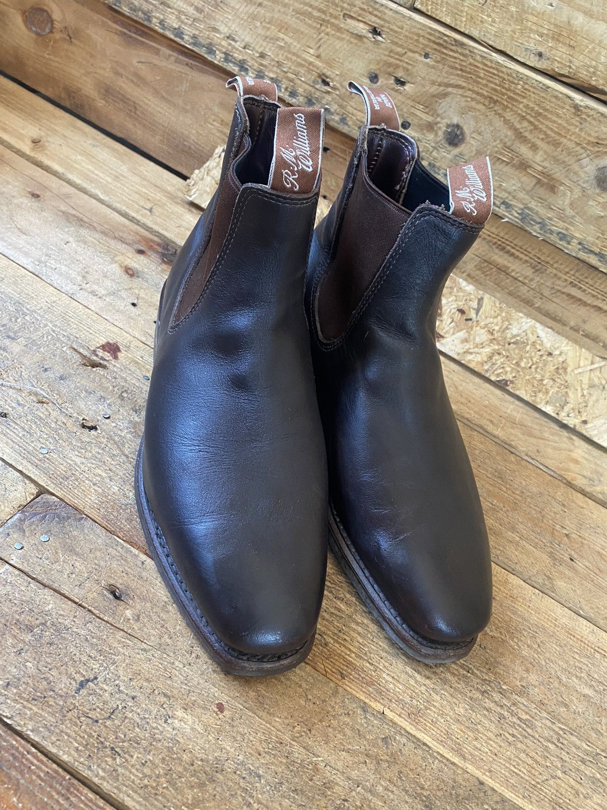 R.M. Williams RM Williams Comfort Craftsman – Brown Chelsea Boots Size US 7.5 / EU 40-41 - 12 Thumbnail