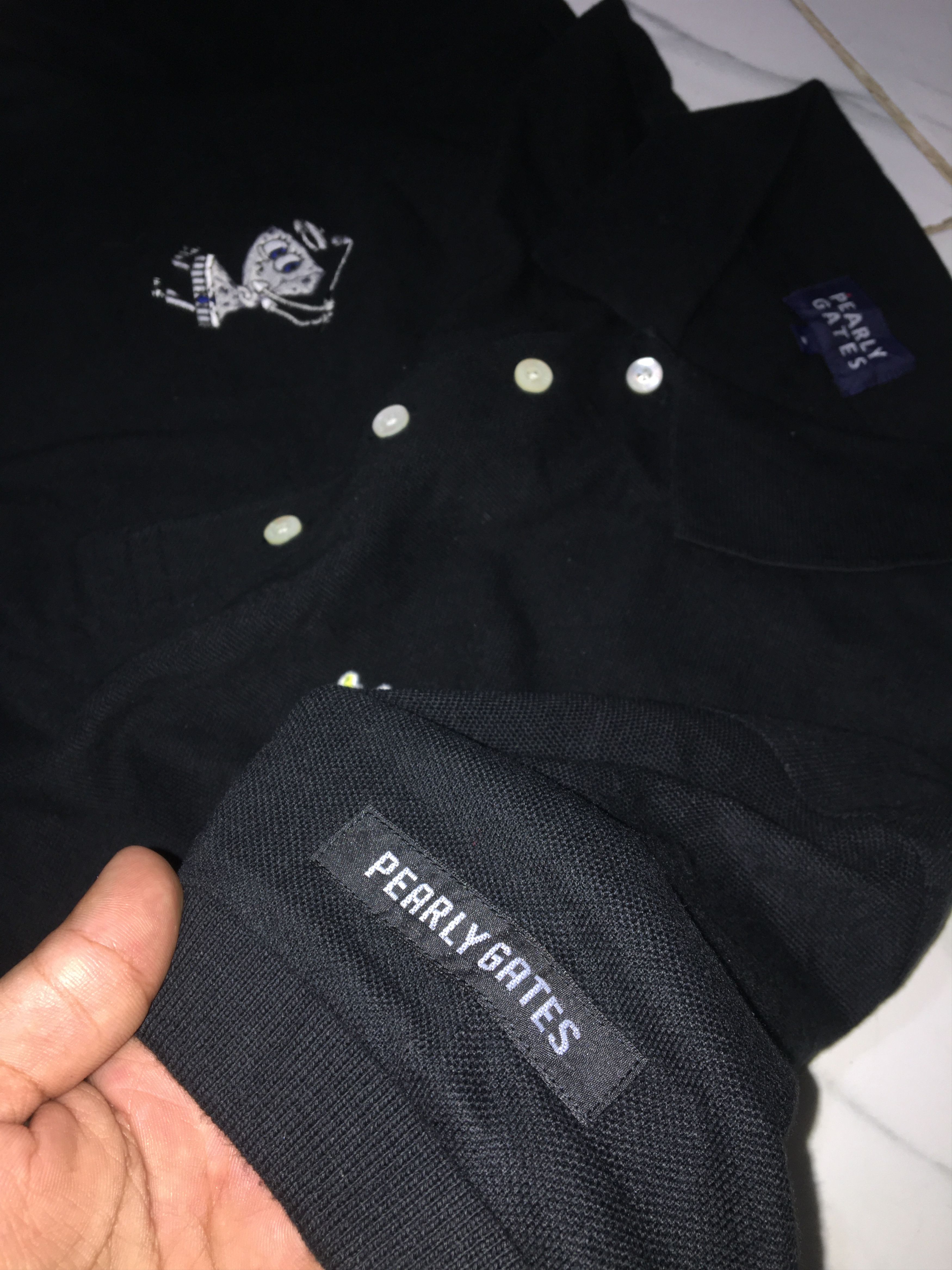 Designer PEARLY GATES x SPONGEBOB POLO SHIRT Size US L / EU 52-54 / 3 - 5 Thumbnail