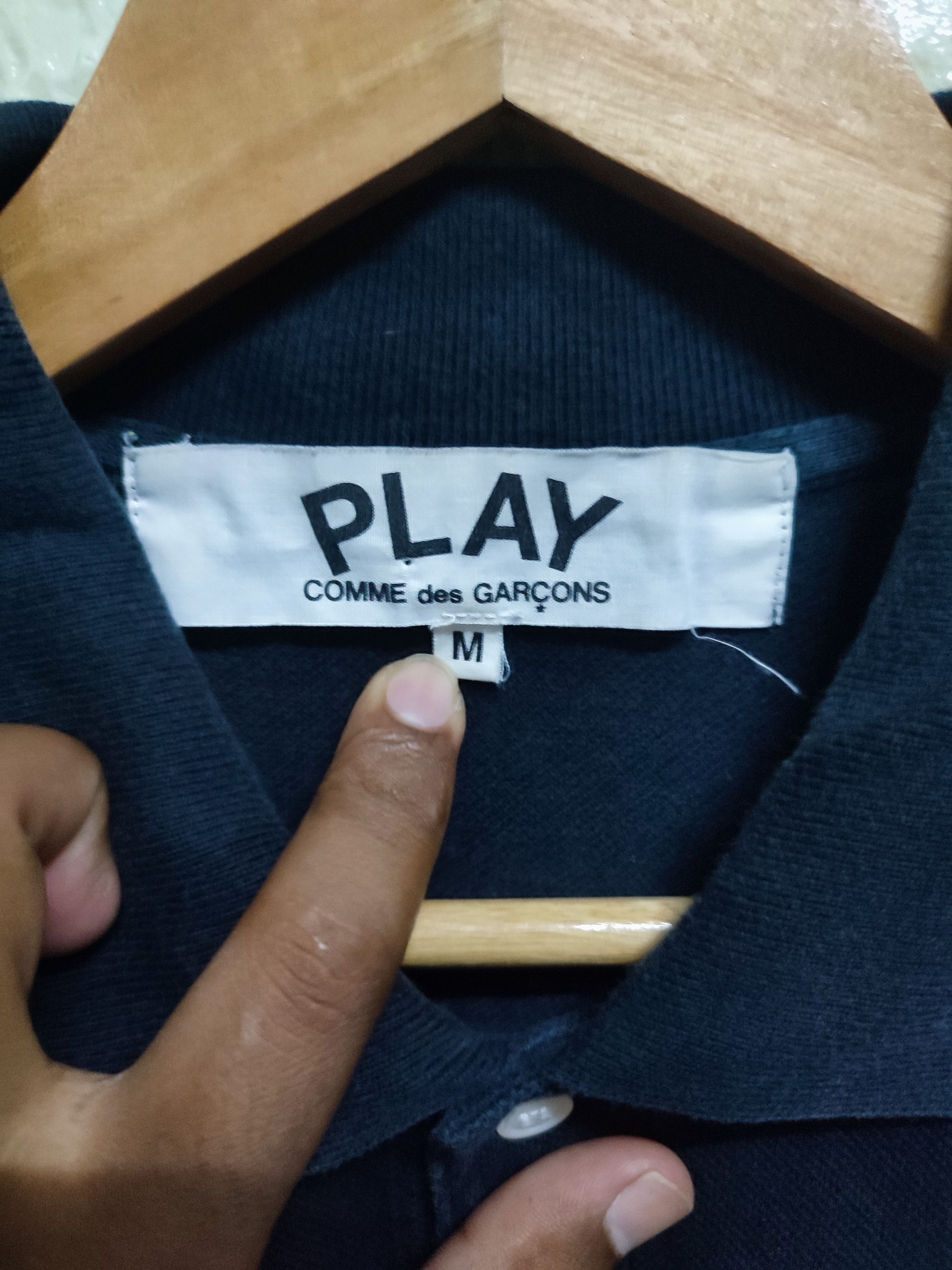 Comme des Garcons PLAY PLAY COMME DES GARCONS BUTTON UP TSHIRT Size US M / EU 48-50 / 2 - 6 Thumbnail