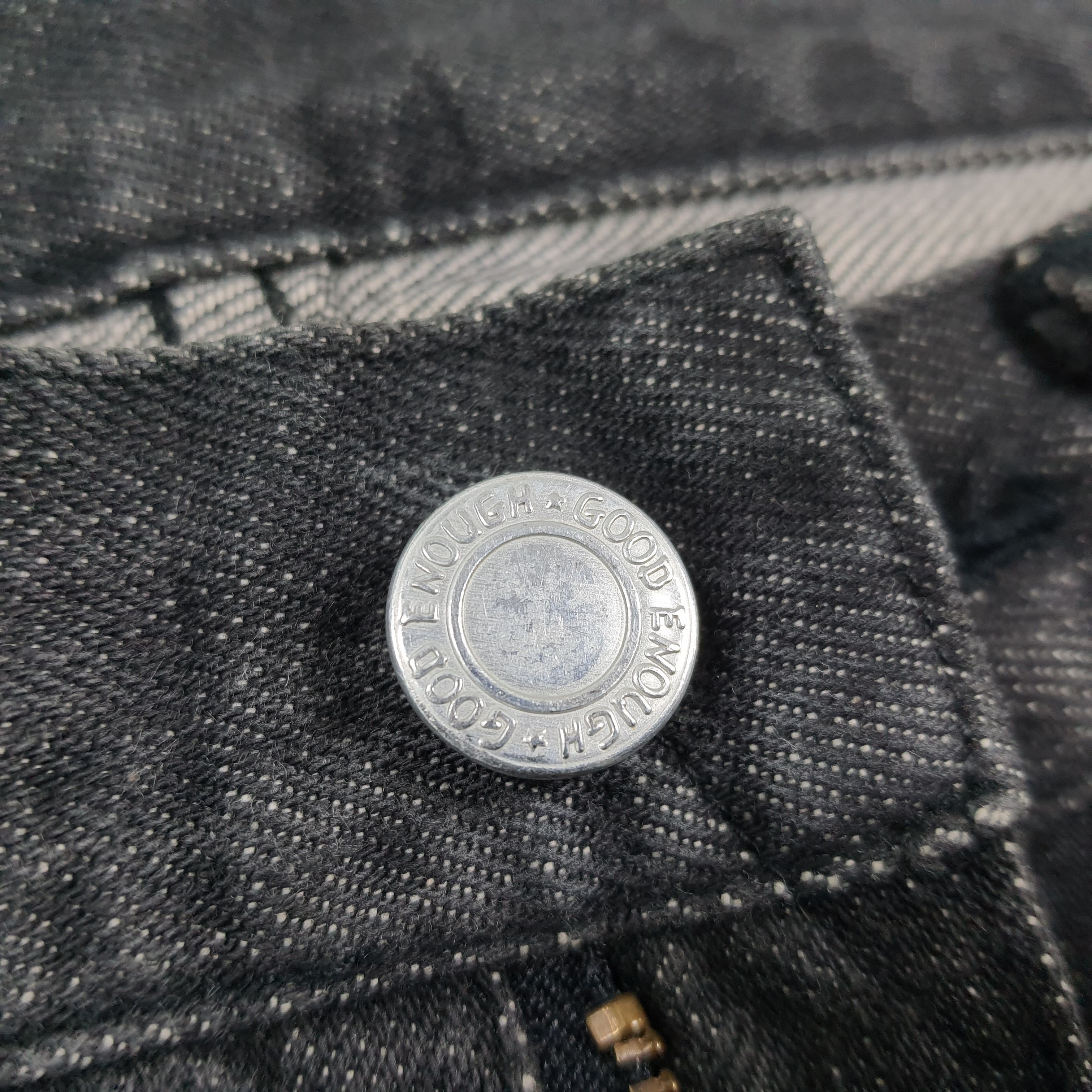 GOODENOUGH Vintage Goodenough GdEnim Black Selvedge Denim C297N22 Size US 30 / EU 46 - 9 Thumbnail