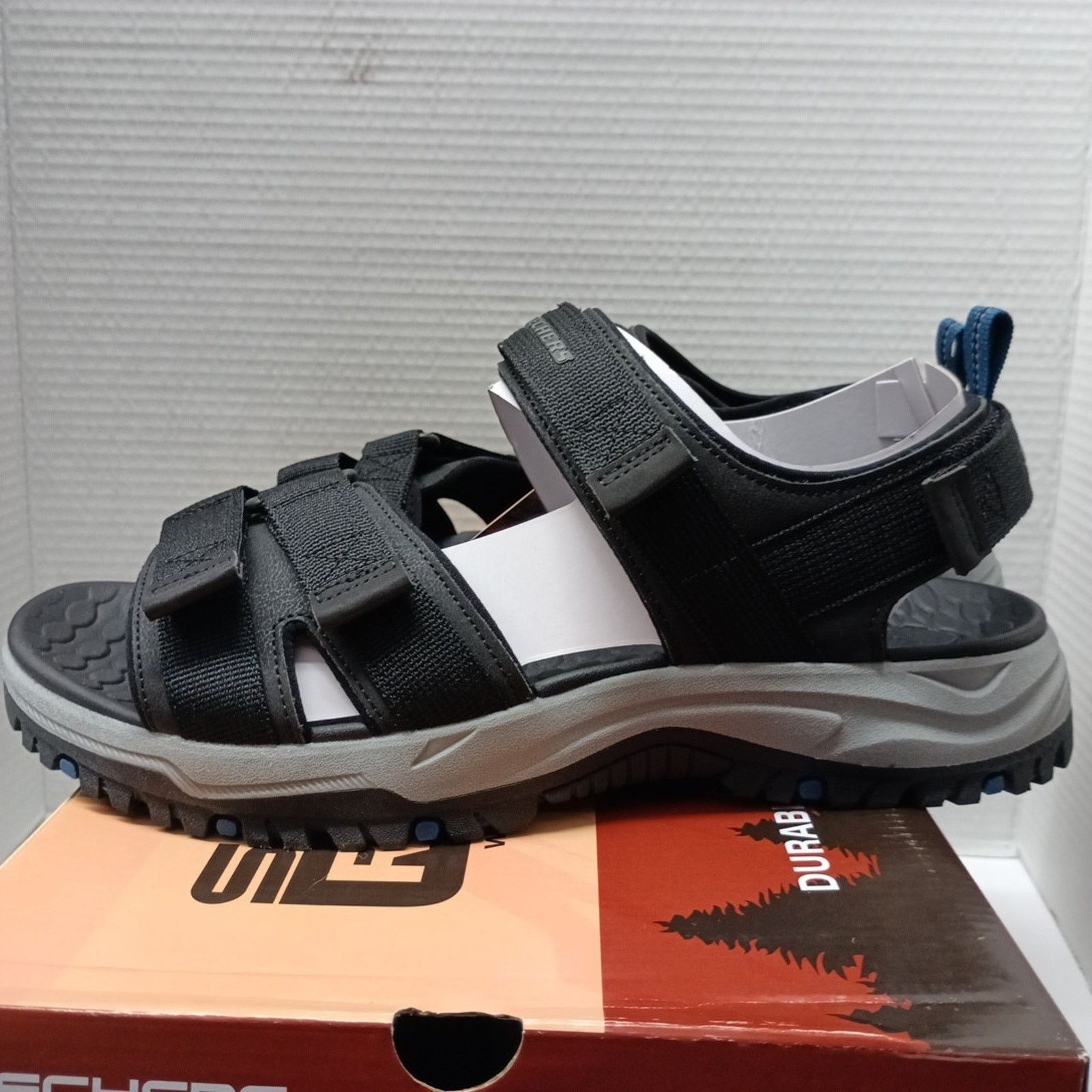 SKECHERS Skechers Prewitt Rio Black Men's Sandals Size 13 205478/BLK Size US 13 / EU 46 - 5 Thumbnail