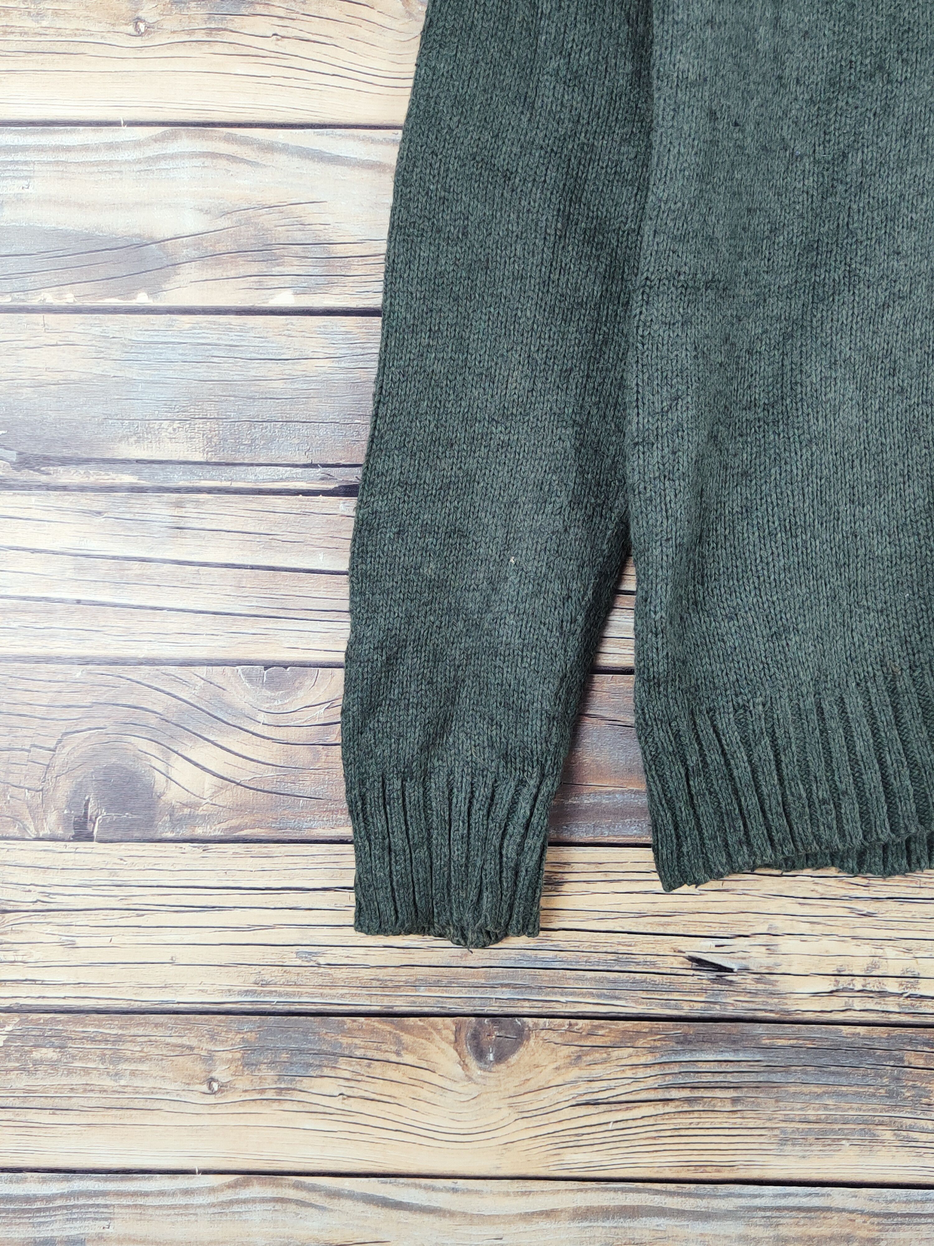 Old Navy Old Navy Dark Green Knitwear Cardigan #W1177 Size US XS / EU 42 / 0 - 4 Thumbnail