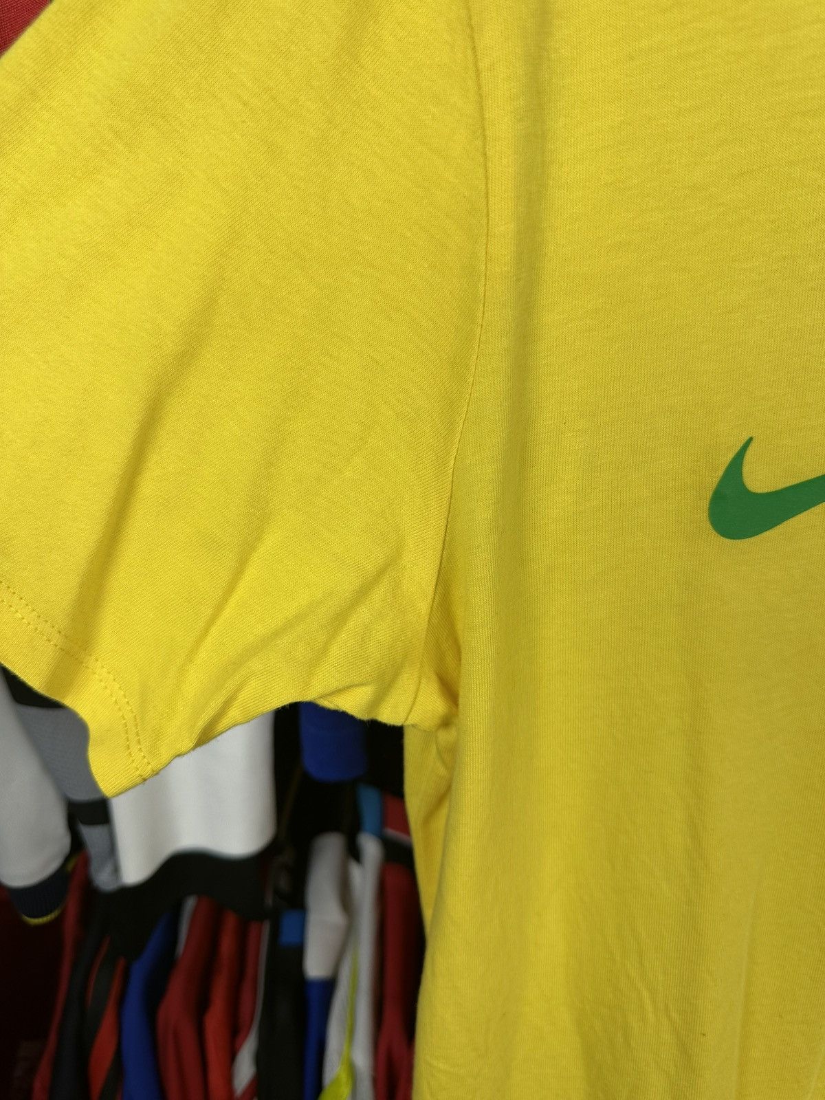 Nike Brazil Football Club Tee Shirt 888320-749 Size L Jersey Size US M / EU 48-50 / 2 - 5 Thumbnail