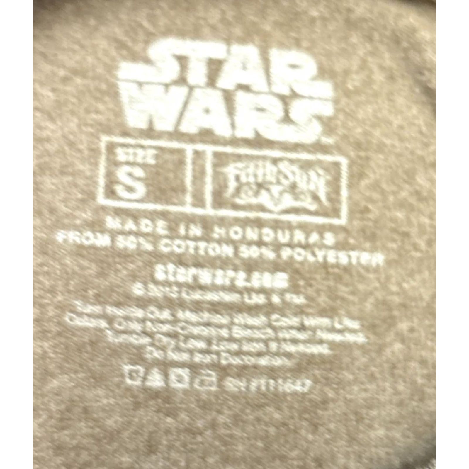 Star Wars Star Wars Shirt Mens S Brown Movie Chewbacca Chewie dark Raised Graphic Size US S / EU 44-46 / 1 - 5 Thumbnail