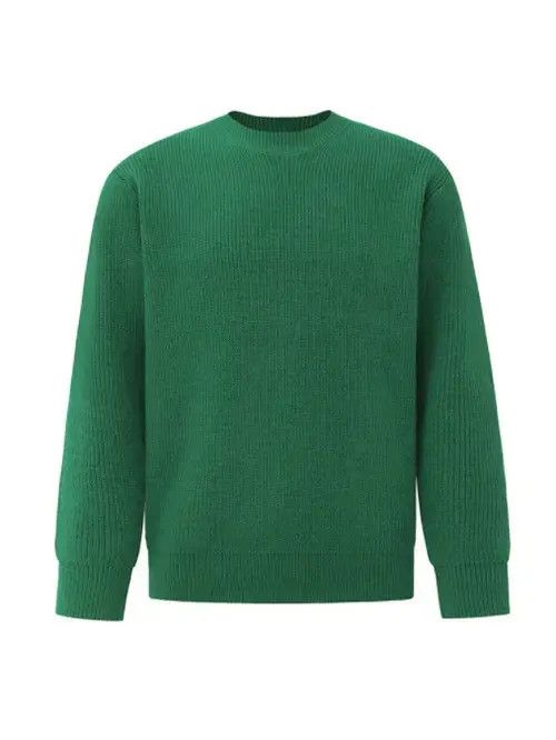 Aran Isles Knitwear Green Knit Sweater Size US L / EU 52-54 / 3 - 1 Thumbnail