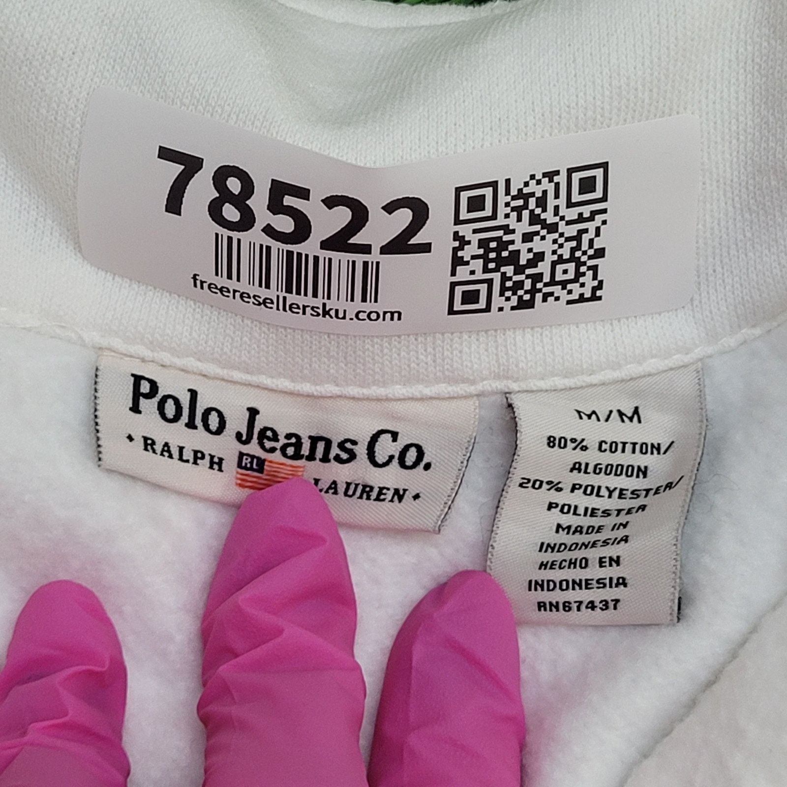 Ralph Lauren Ralph-Lauren Fleece Jacket Womens Medium Boxy Cropped Y2K Size M / US 6-8 / IT 42-44 - 7 Thumbnail