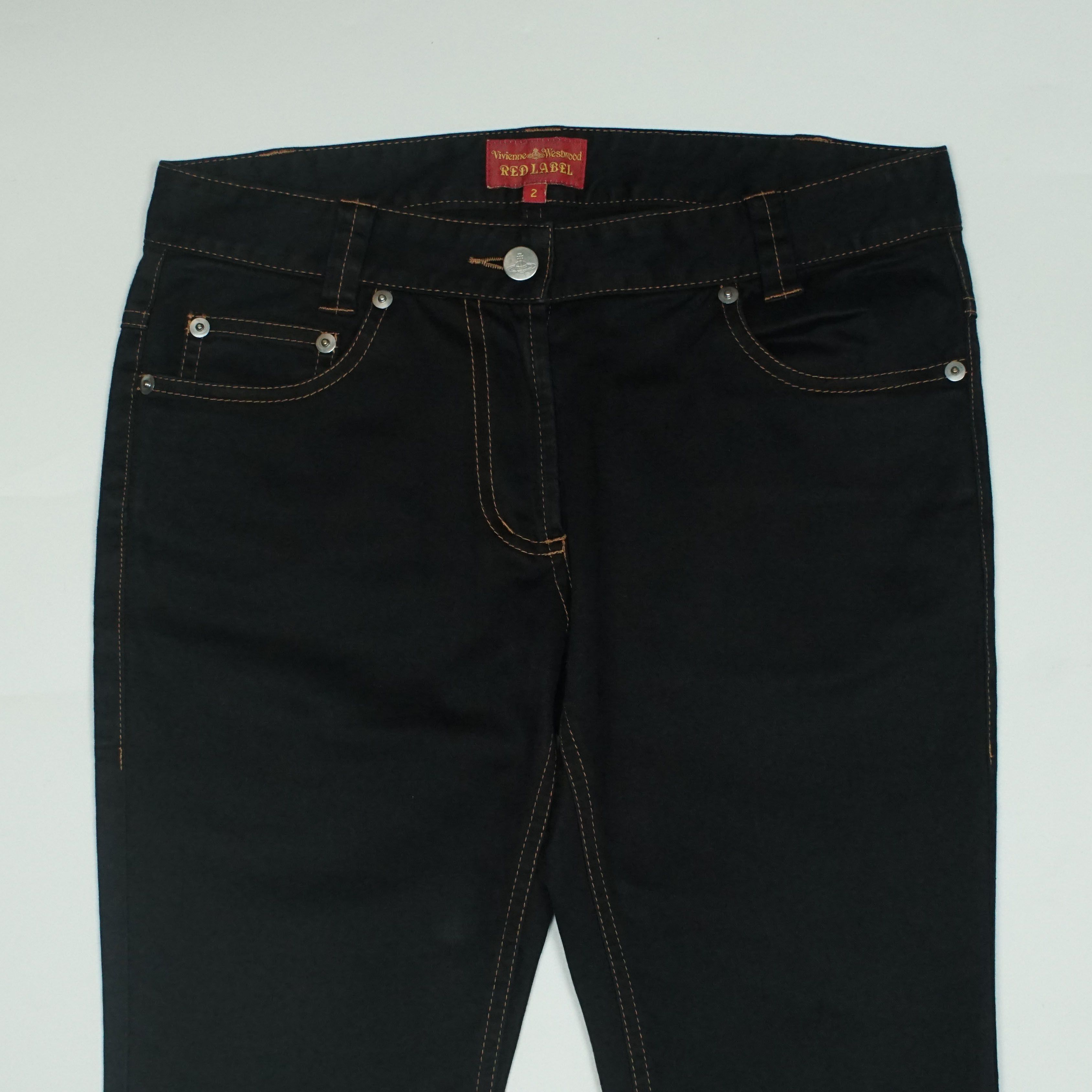 Vivienne Westwood *NoTariff Vivienne Westwood Red Label Embroidered Pants Size 29" - 6 Thumbnail