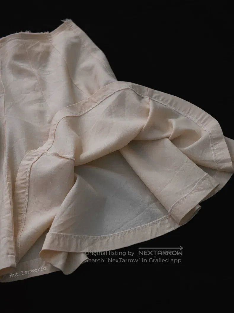 Comme des Garcons Comme des Garcons size XS Ripped Edge Umbrella Skirt Size 23" - 4 Thumbnail