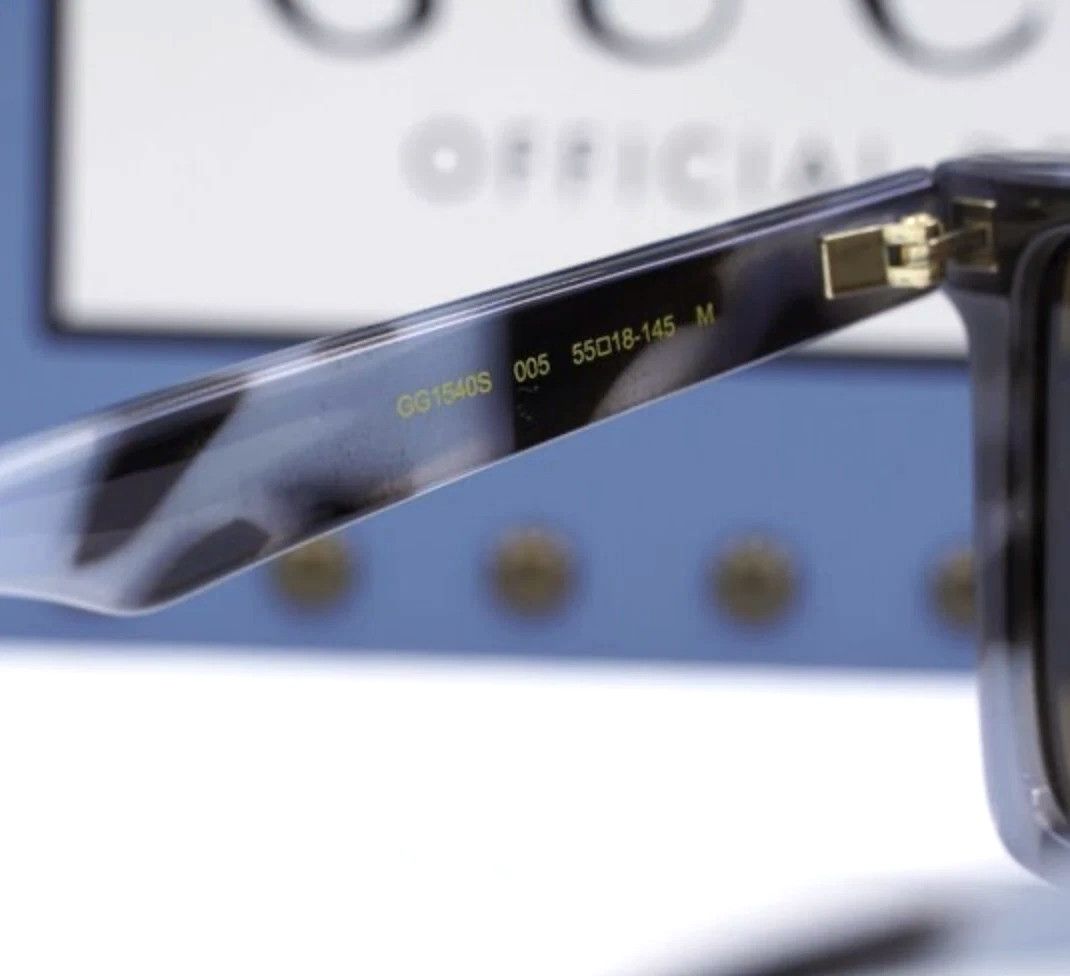 Gucci NEW GUCCI GG1540S 005 Grey Sunglasses(GG1540S-005-55) Size ONE SIZE - 6 Thumbnail