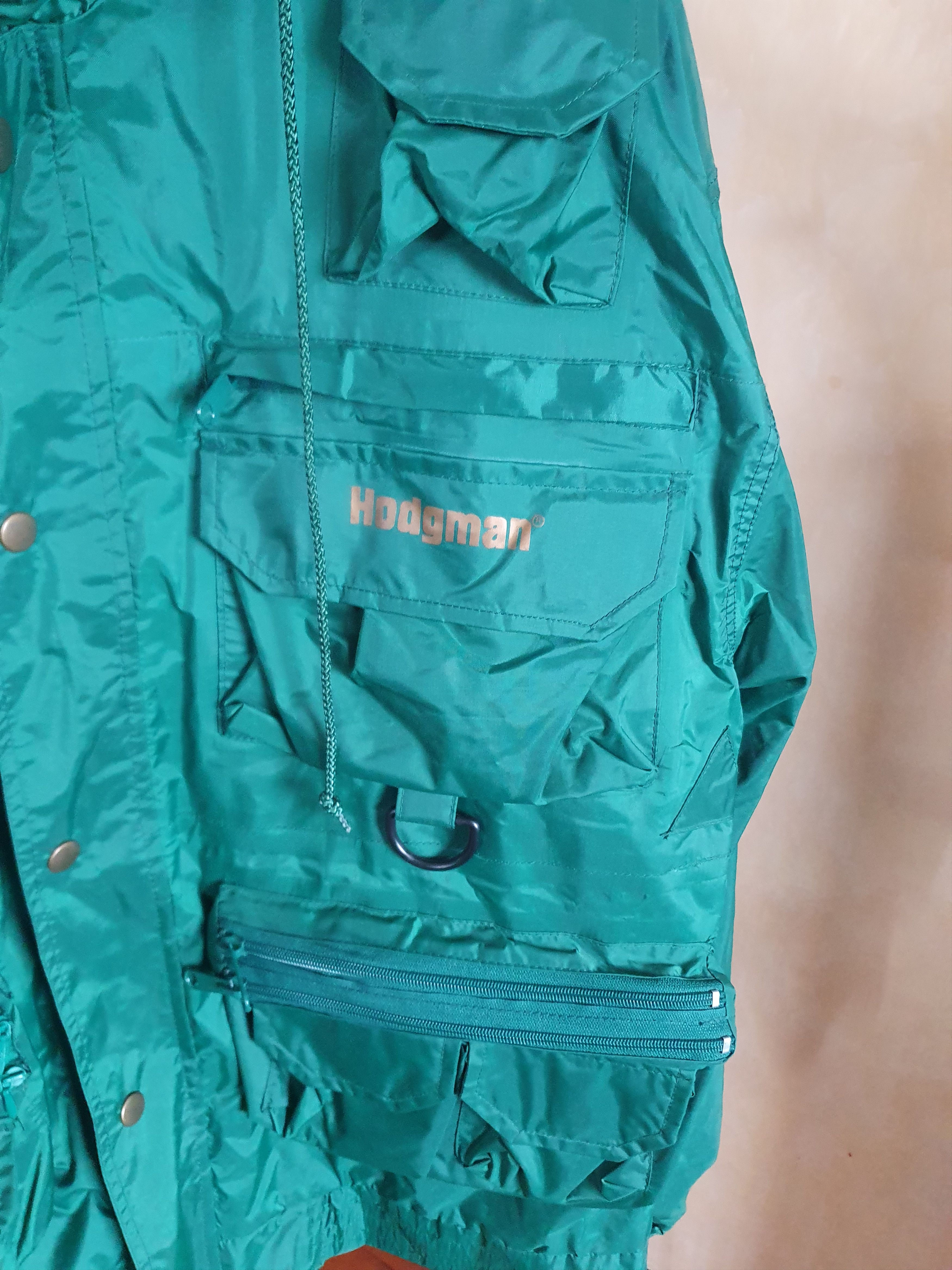 Vintage Hodgman Vintage Outdoor Utility Fisherman Hunter Jacket Size US L / EU 52-54 / 3 - 7 Thumbnail