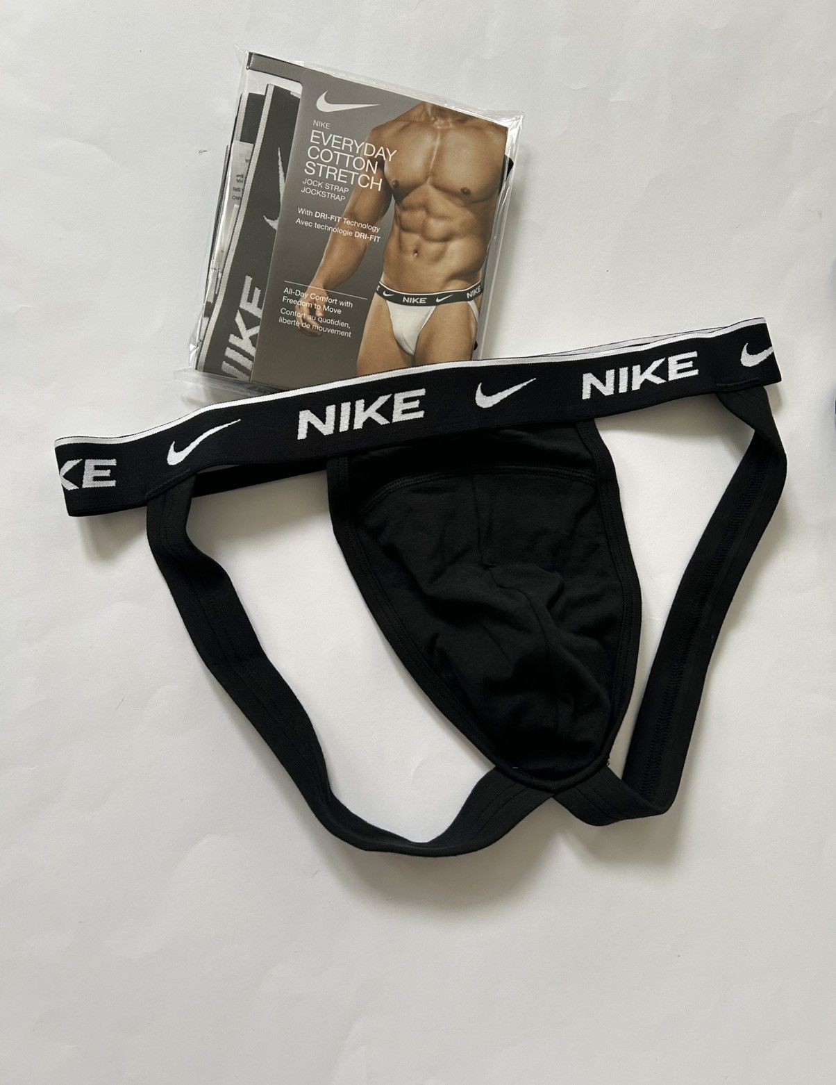 Nike Nike Everyday cotton jockstrap underwear All sizes 1 Pair Size ONE SIZE - 4 Thumbnail