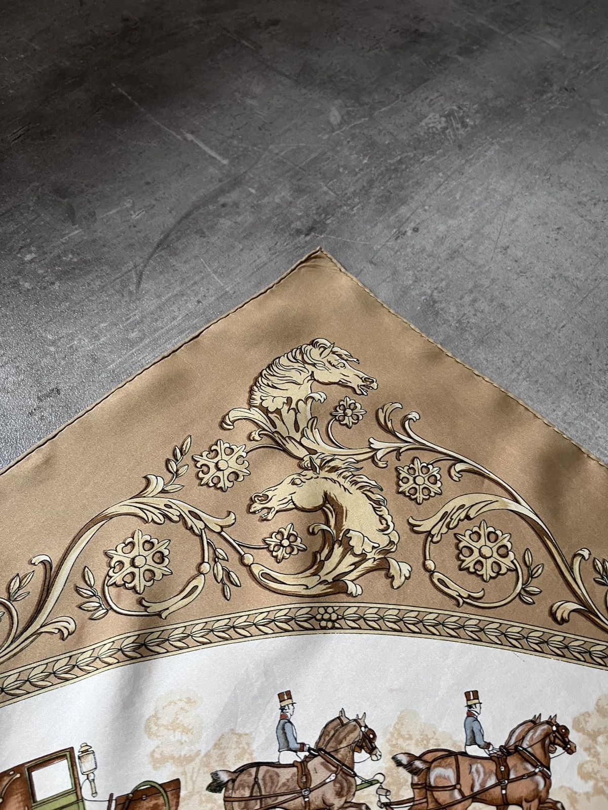 Hermes Hermes ''La Promenade De Longchamps'' by Ledoux silk scarf Size ONE SIZE - 14 Thumbnail