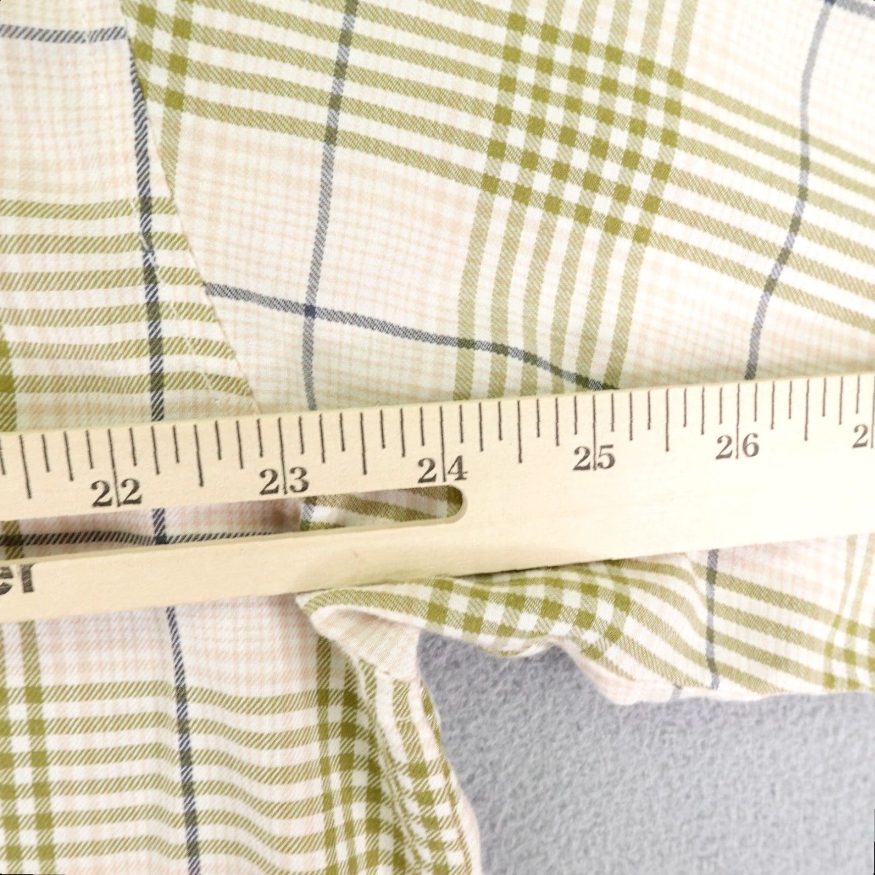Levi's VINTAGE Levi's Shirt Mens Large Plaid Button-Up 90s Casual Outdoor Beige Cotton Shirt Mens Large 90s Levi's Size US L / EU 52-54 / 3 - 6 Thumbnail