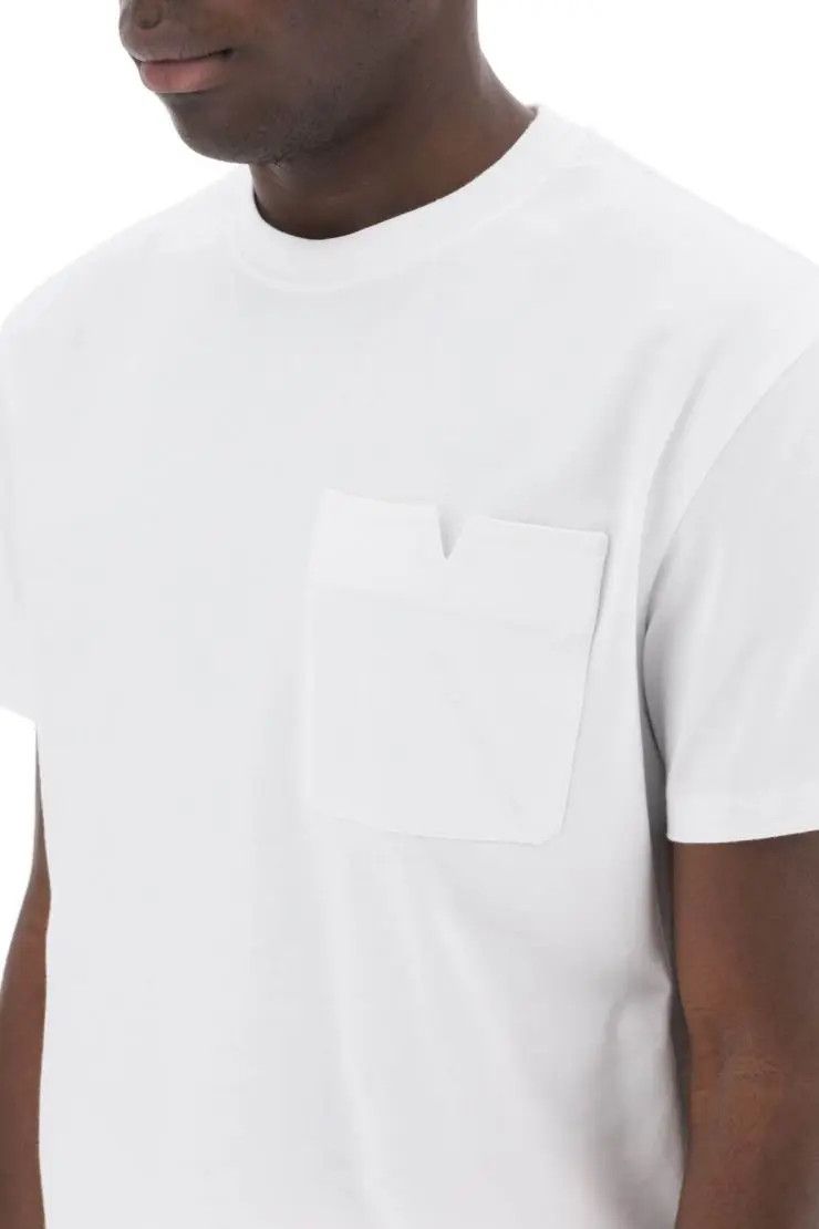 o1s22i1n0324 Cotton T-Shirt in White