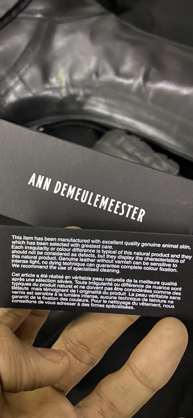 Ann Demeulemeester Ann demeulemeester double zipper Size US 9 / EU 42 - 7 Thumbnail