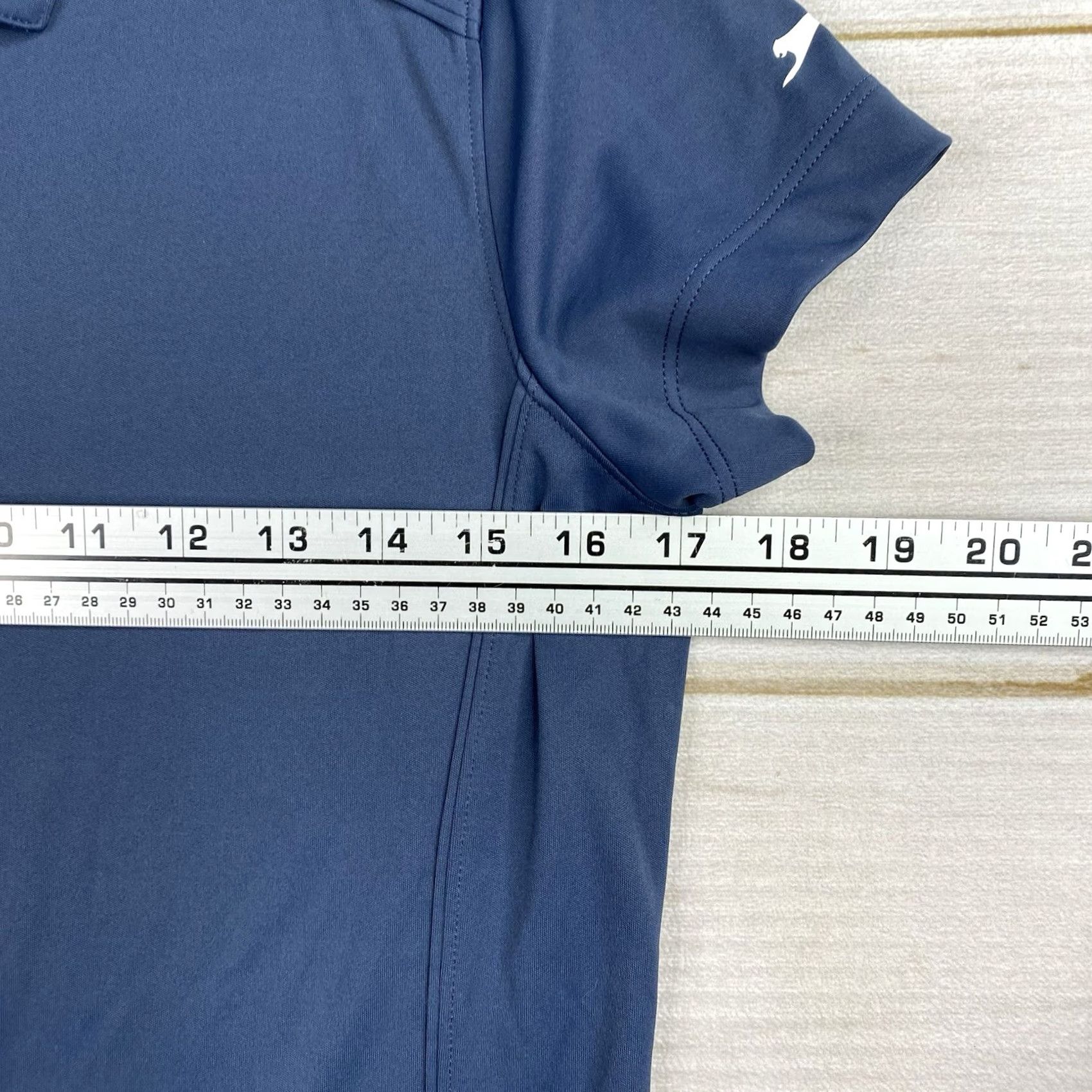 Vintage Slazenger Golf Polo Shirt Womens S Short Sleeve Blue 1/4 Zip Logo Pickleball Fun Size S / US 4 / IT 40 - 6 Thumbnail