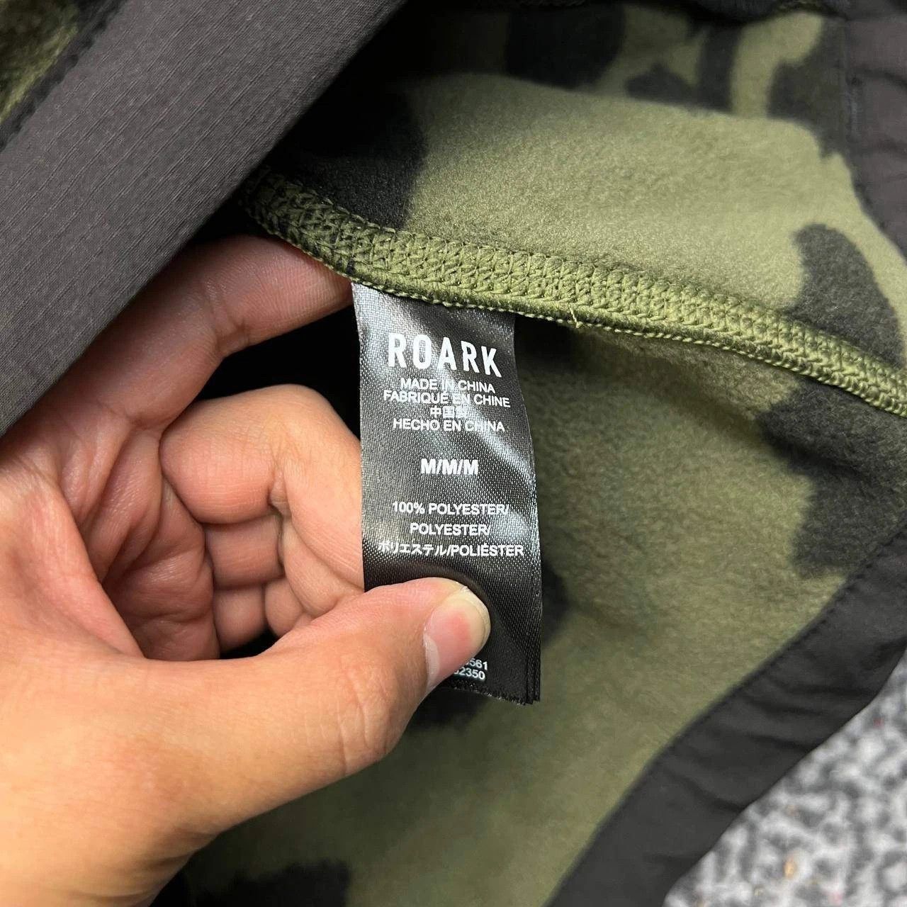 Roark Roark Overland Anorak Hoodie Men Camouflage Half Zip New M Size US M / EU 48-50 / 2 - 3 Thumbnail