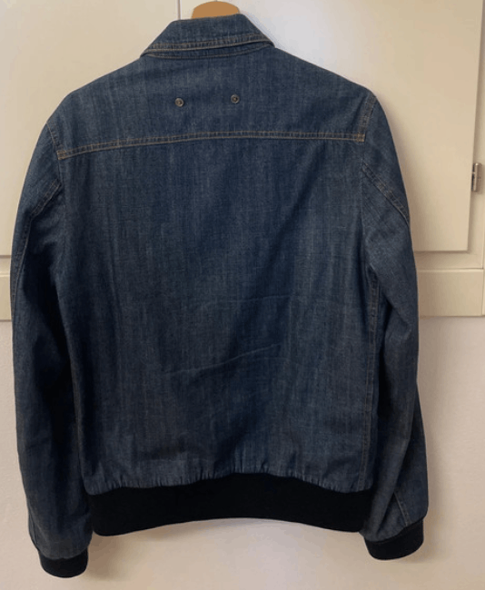 Dolce & Gabbana Dolce Gabbana Jacket Denim Bomber Coat EX0132 Size US S / EU 44-46 / 1 - 4 Thumbnail