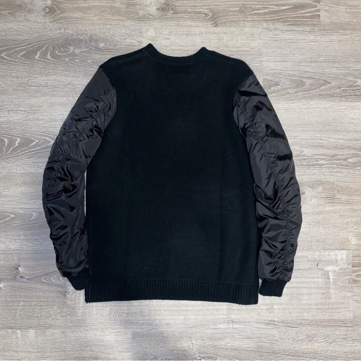 Bershka Bershka Sweater With Nylon Sleeves Size US S / EU 44-46 / 1 - 2 Thumbnail