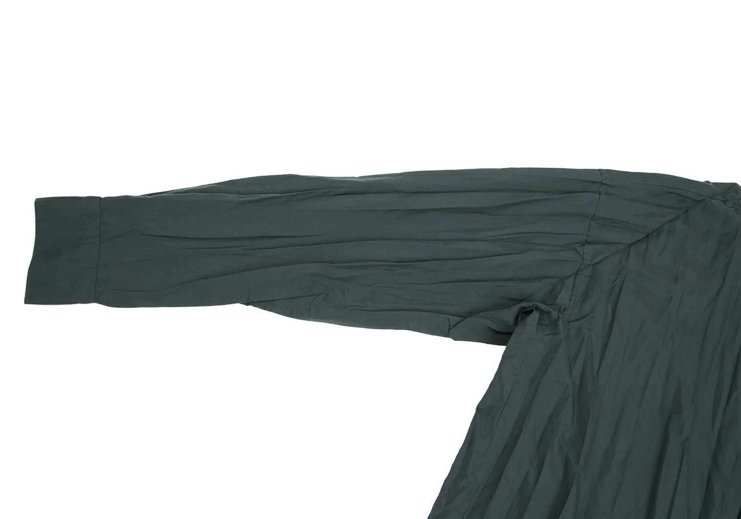 Issey Miyake Pleated Shirt in Blue Gray, Size M Size US M / EU 48-50 / 2 - 7 Thumbnail